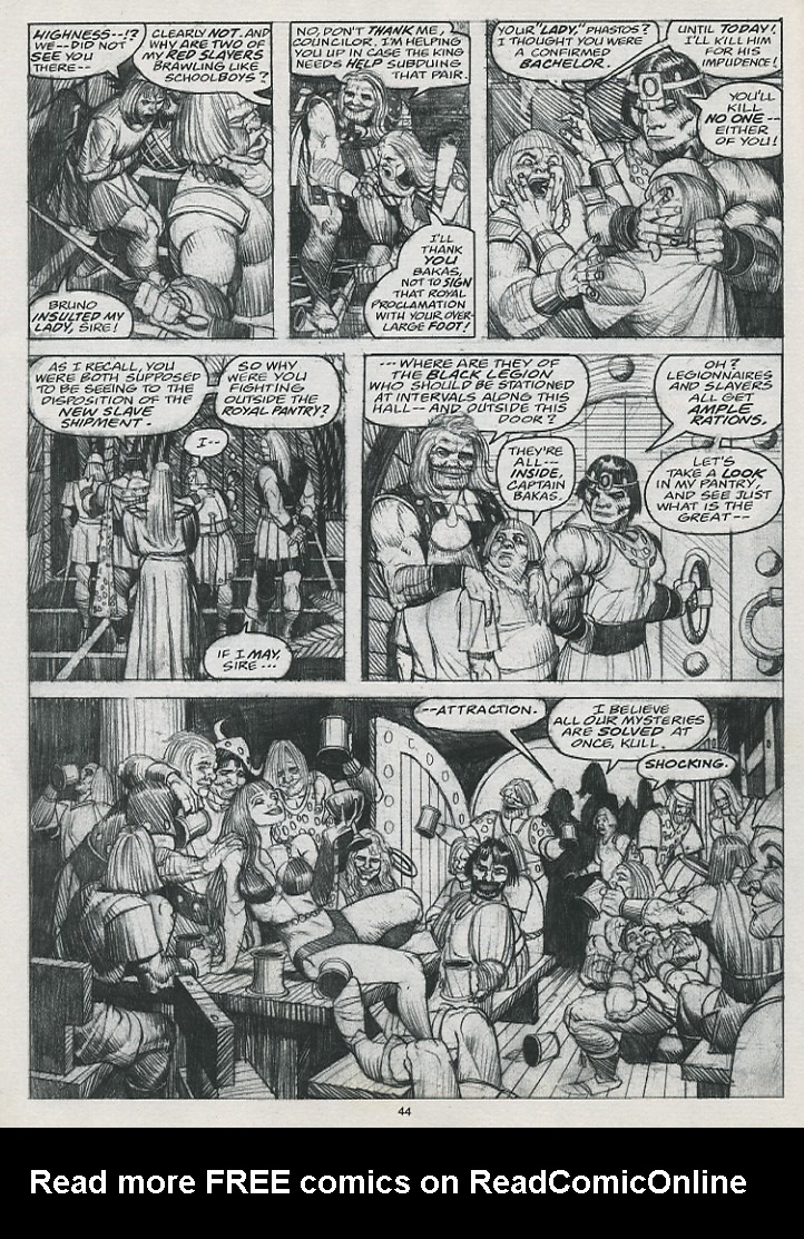 The Savage Sword Of Conan issue 215 - Page 46