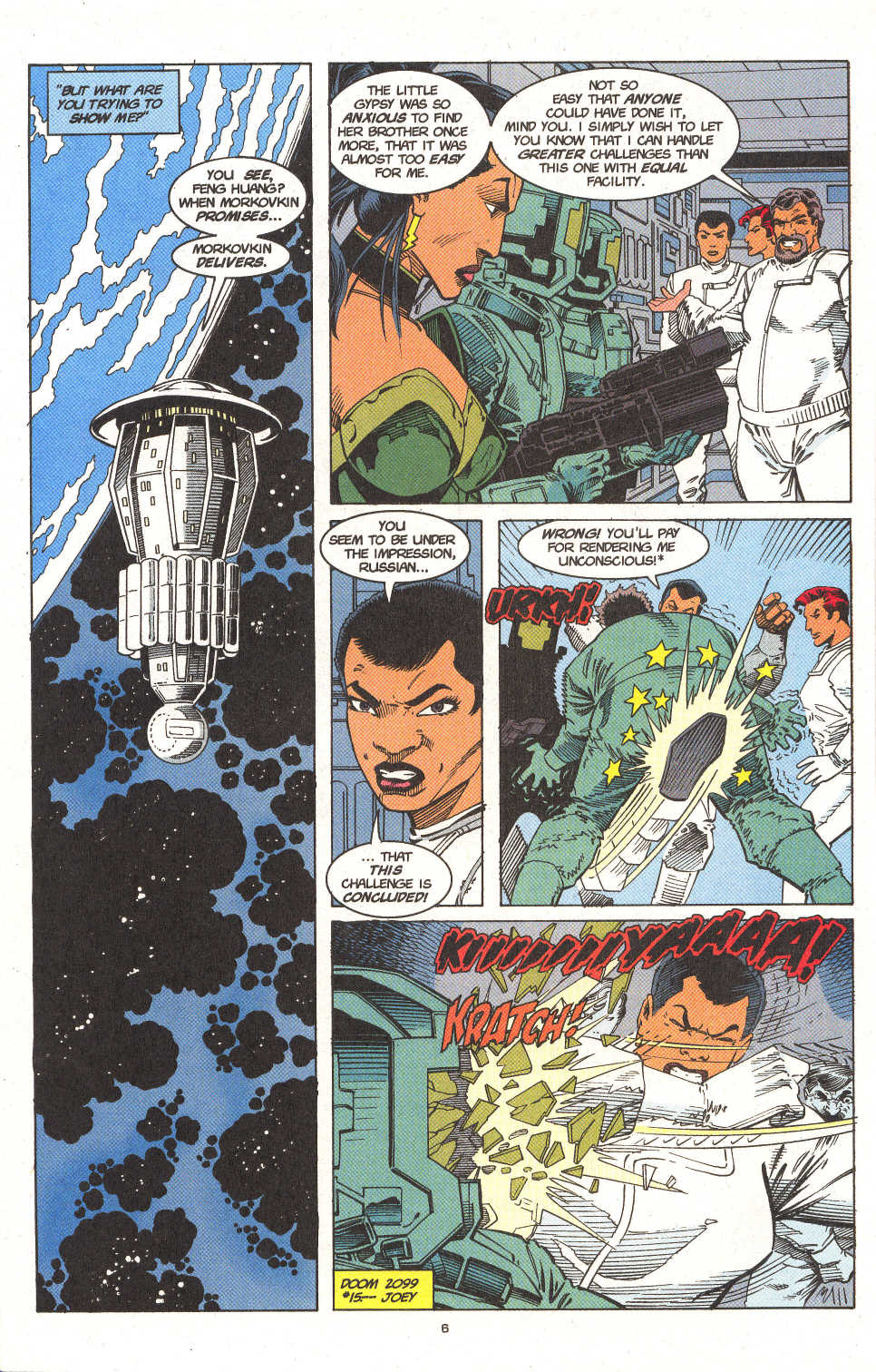 Read online Doom 2099 comic -  Issue #17 - 6