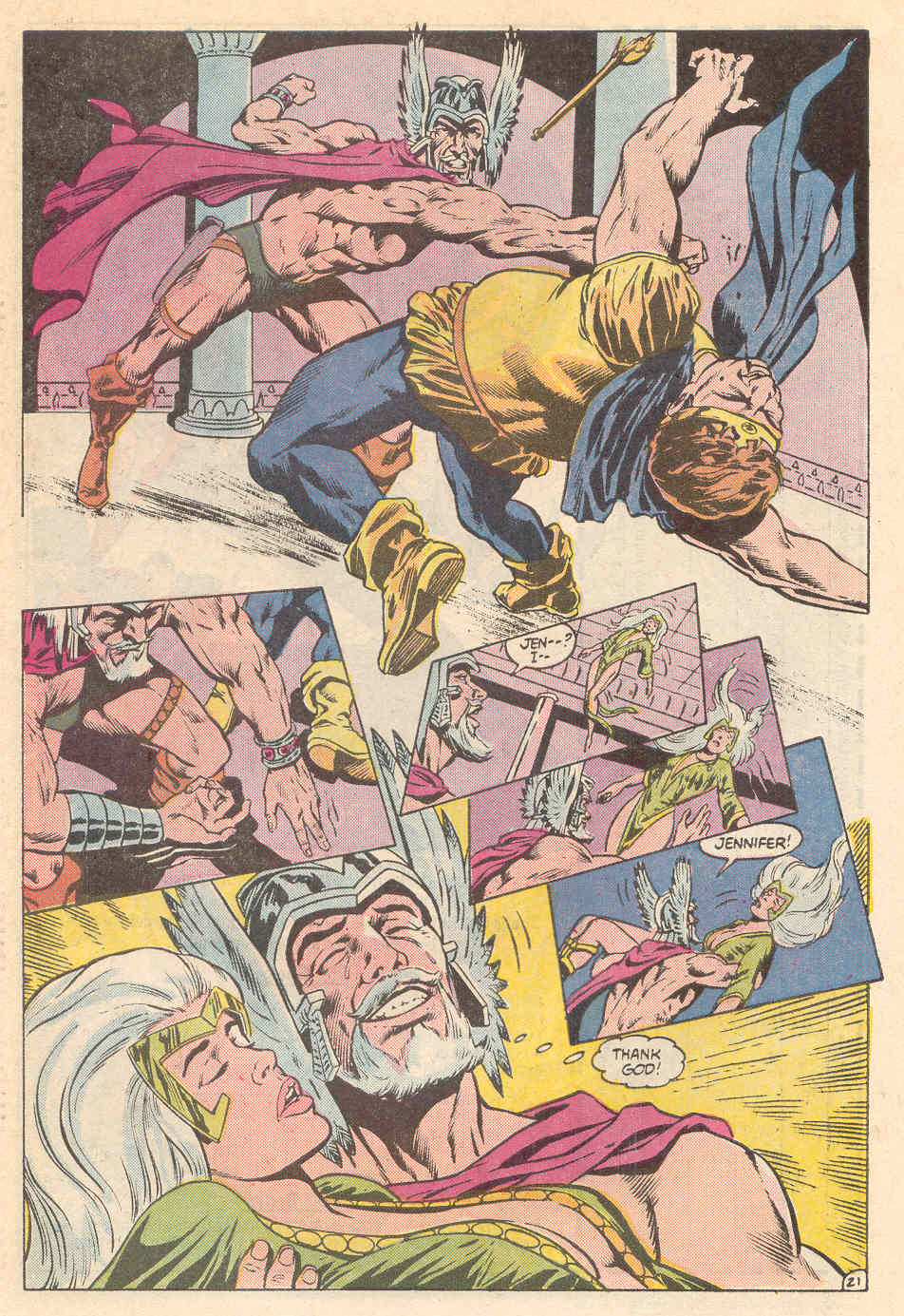Read online Warlord (1976) comic -  Issue #116 - 21