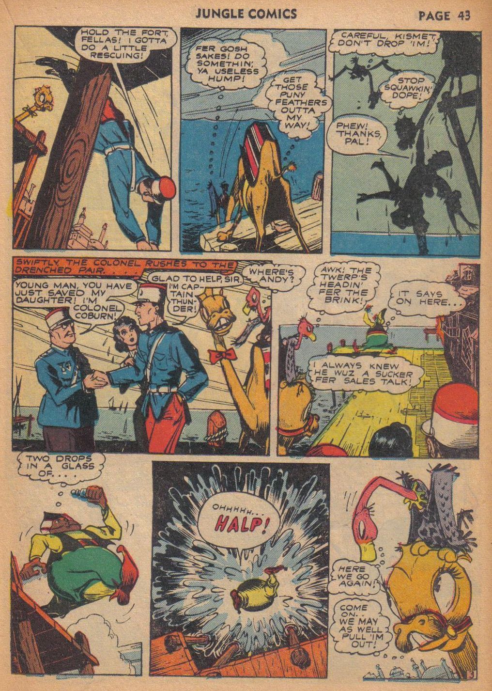Read online Jungle Comics comic -  Issue #29 - 44