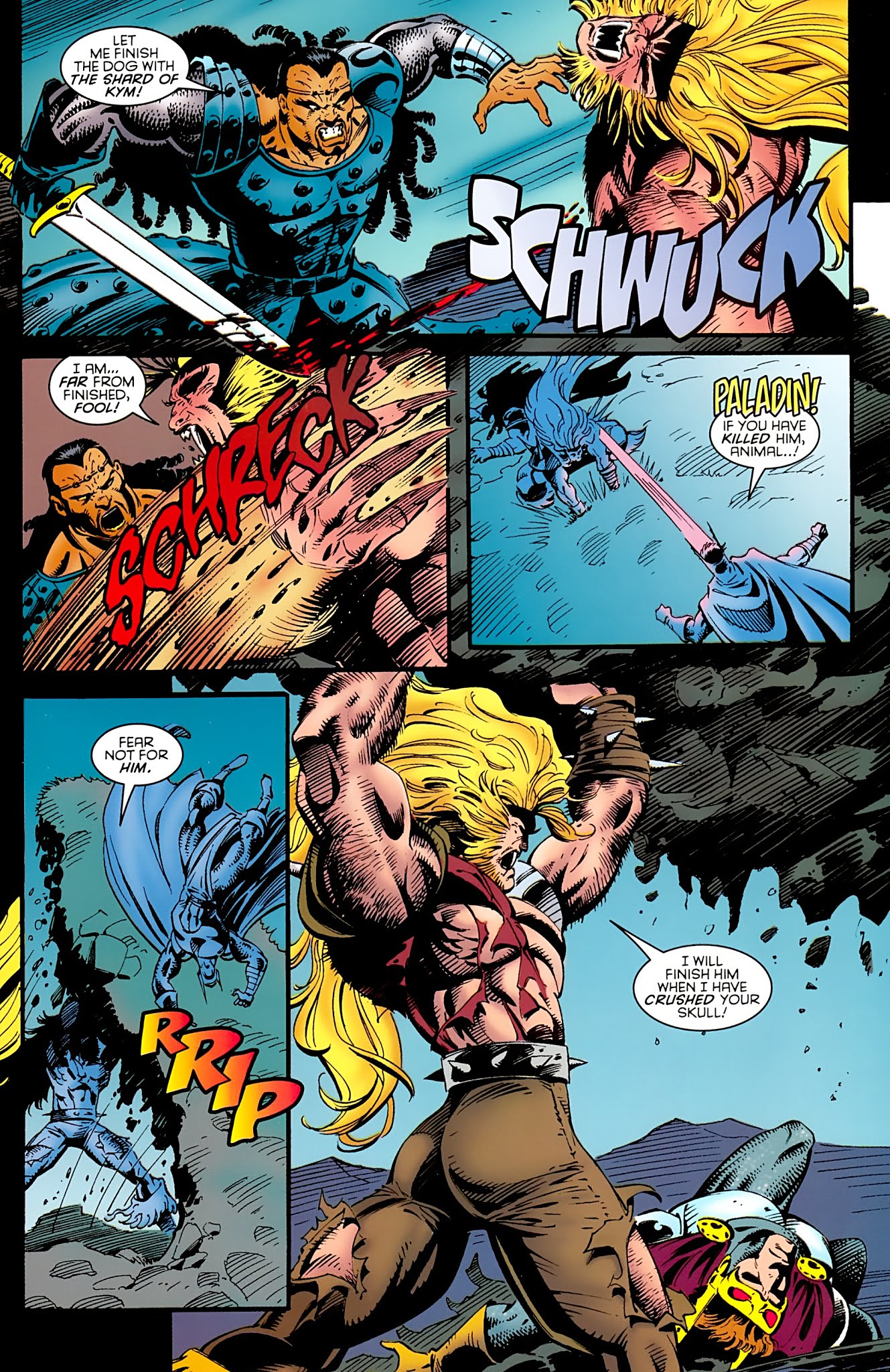 Read online Wolverine: Knight of Terra comic -  Issue # Full - 43
