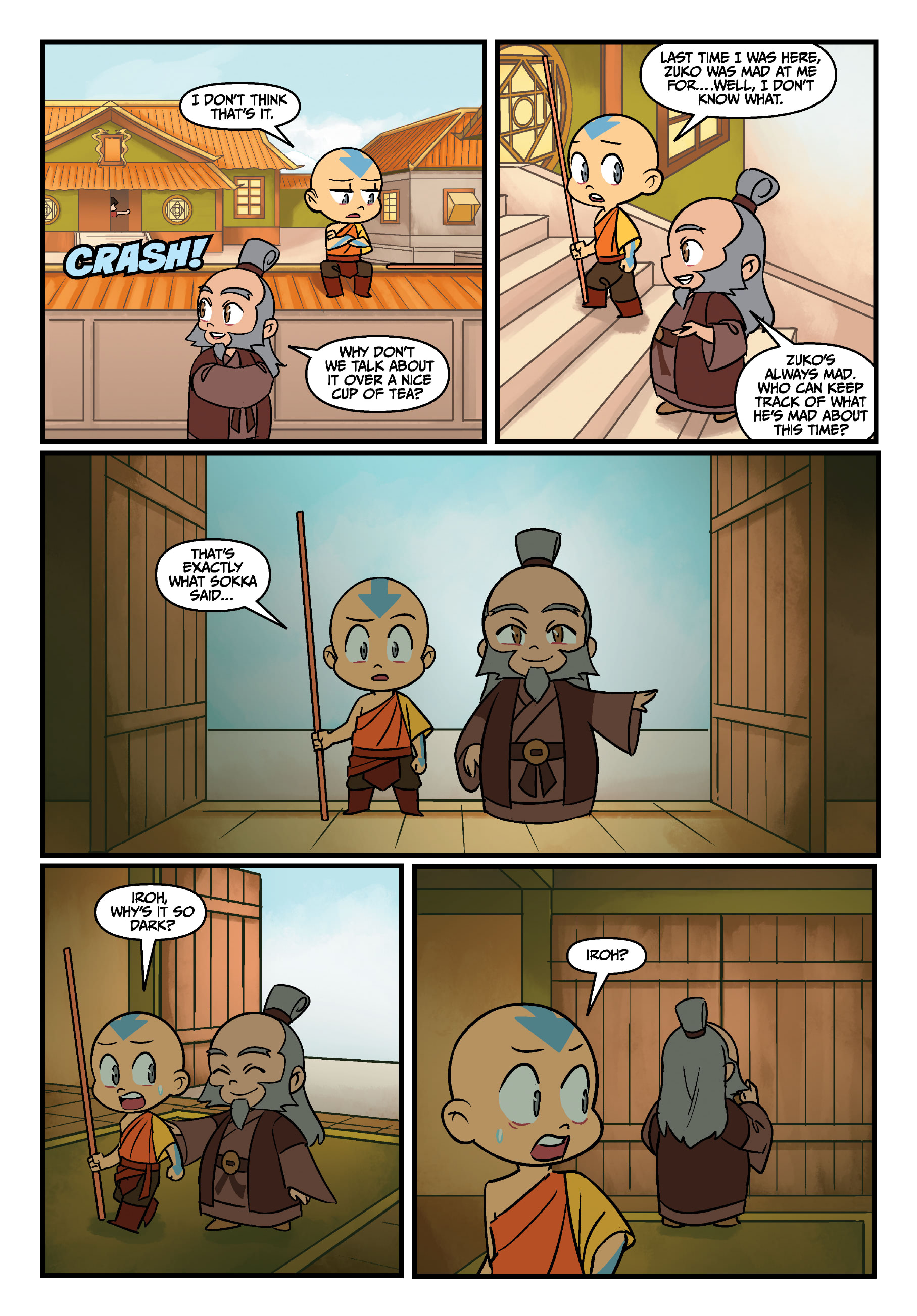 Read online Avatar: The Last Airbender Chibis - Aang's Unfreezing Day comic -  Issue # Full - 30