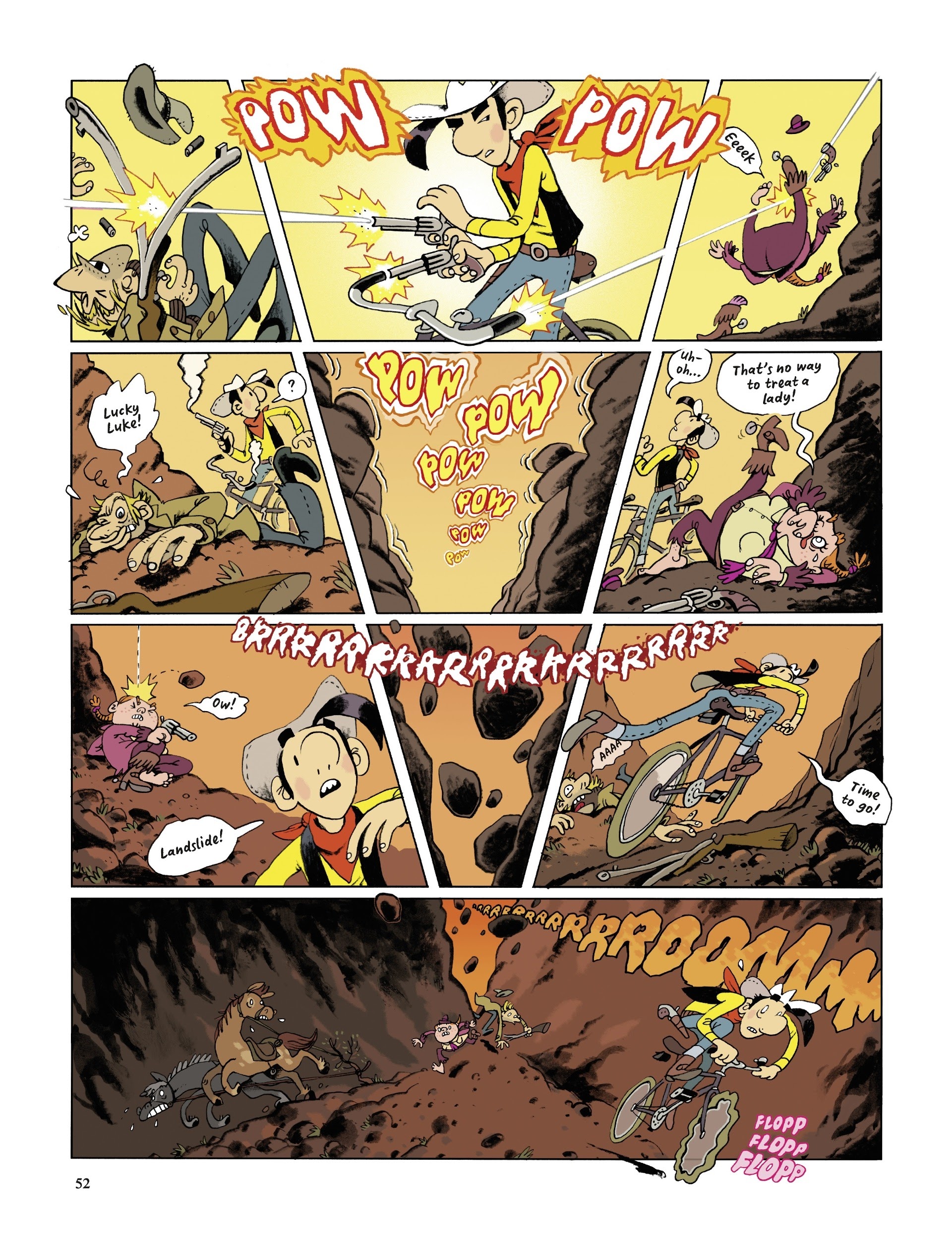 Read online Lucky Luke Saddles Up comic -  Issue # TPB - 52