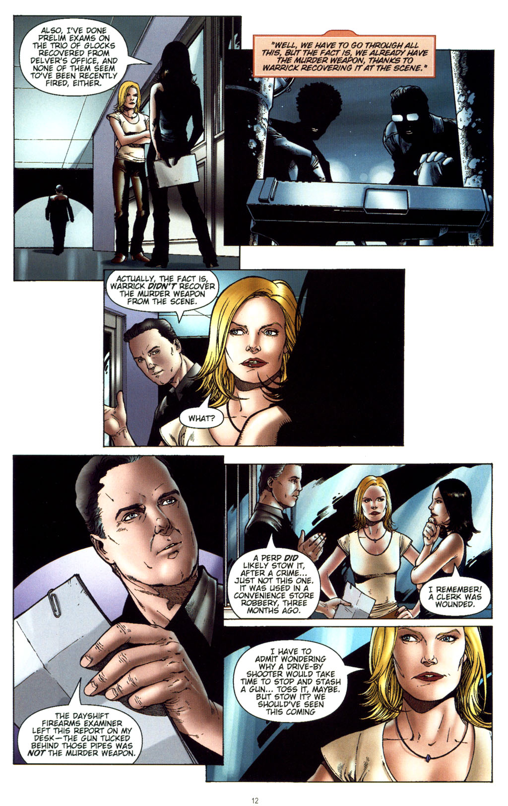 Read online CSI: Crime Scene Investigation: Bad Rap comic -  Issue #5 - 15