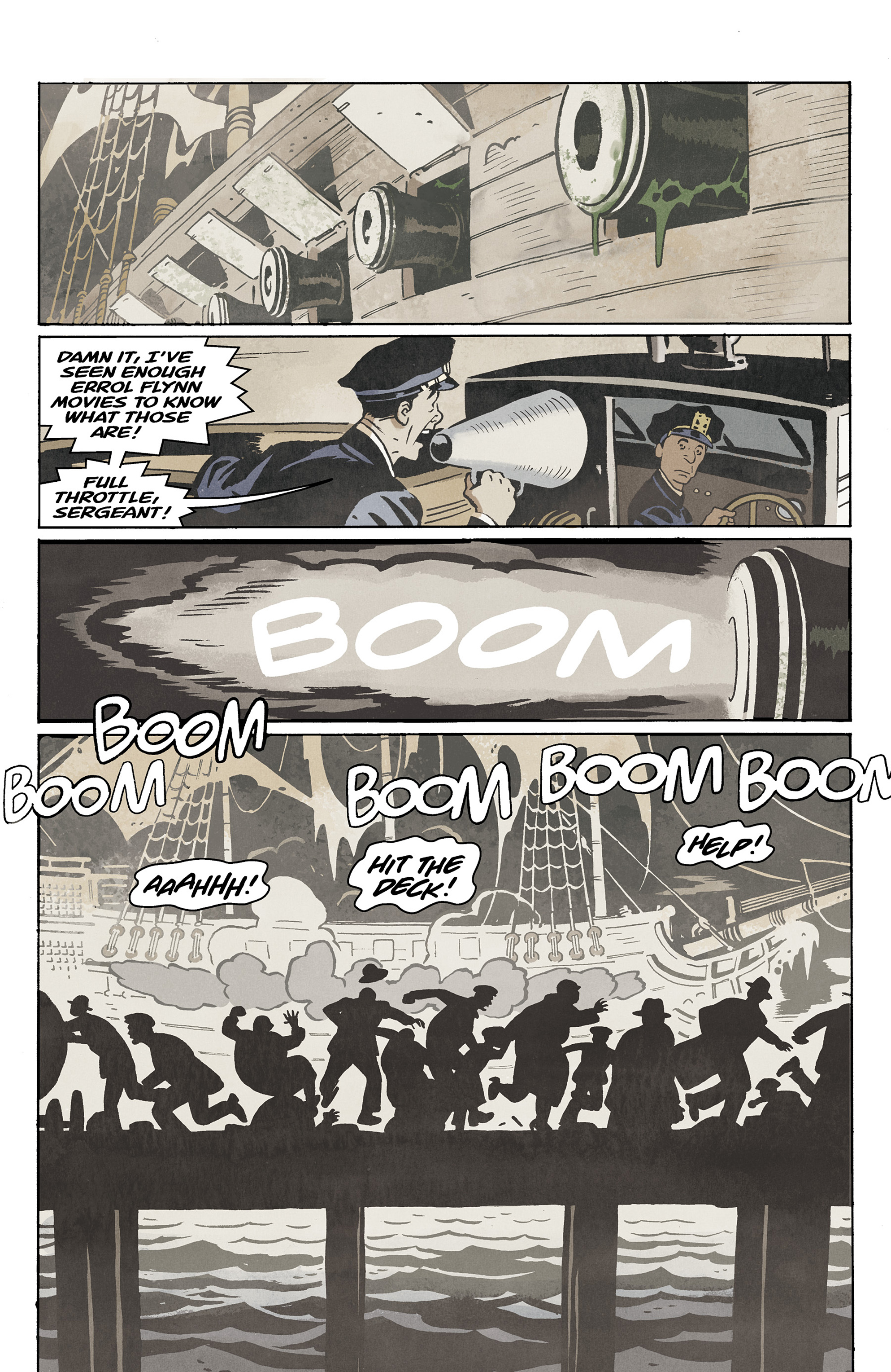 Read online Lobster Johnson: The Pirate's Ghost comic -  Issue #1 - 18