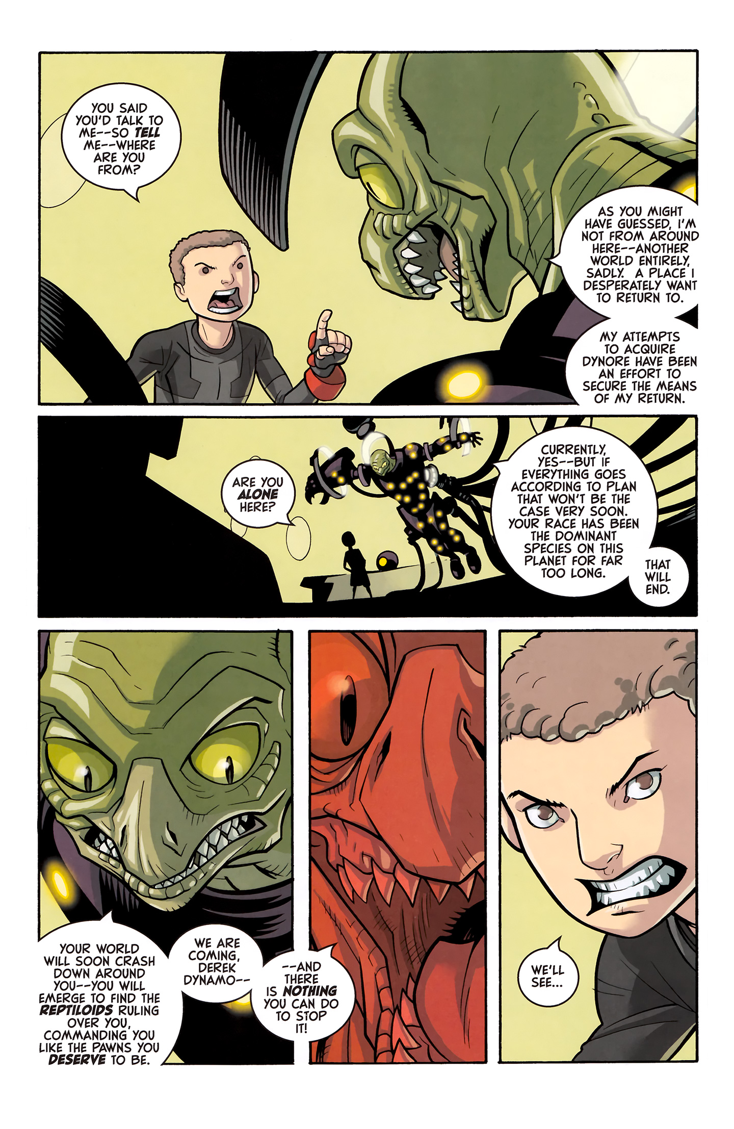 Read online Super Dinosaur (2011) comic -  Issue #10 - 15