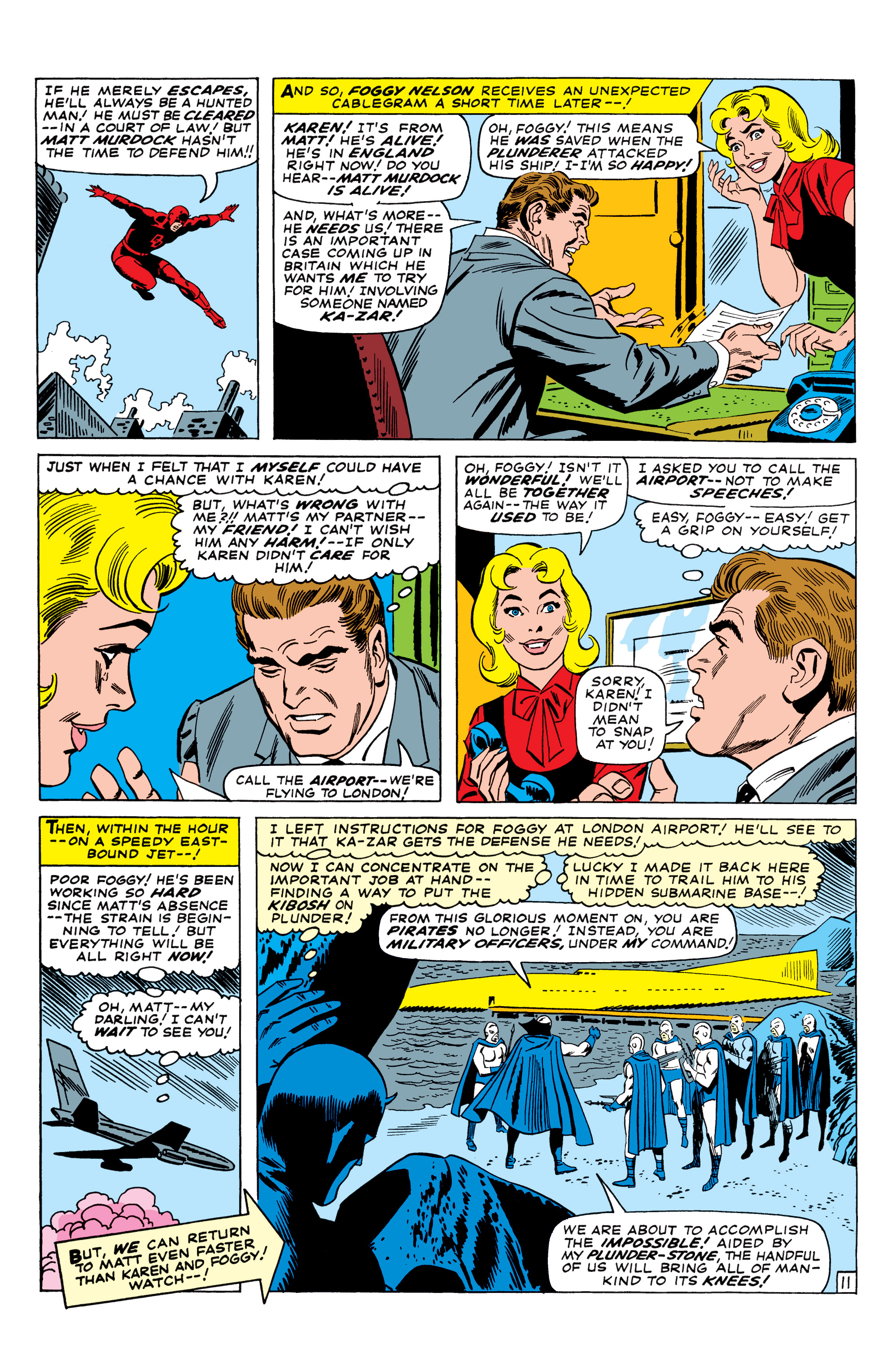 Read online Marvel Masterworks: Daredevil comic -  Issue # TPB 2 (Part 1) - 59