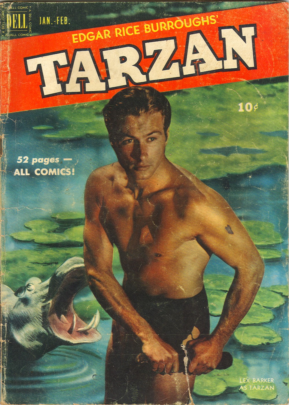 Read online Tarzan (1948) comic -  Issue #19 - 1