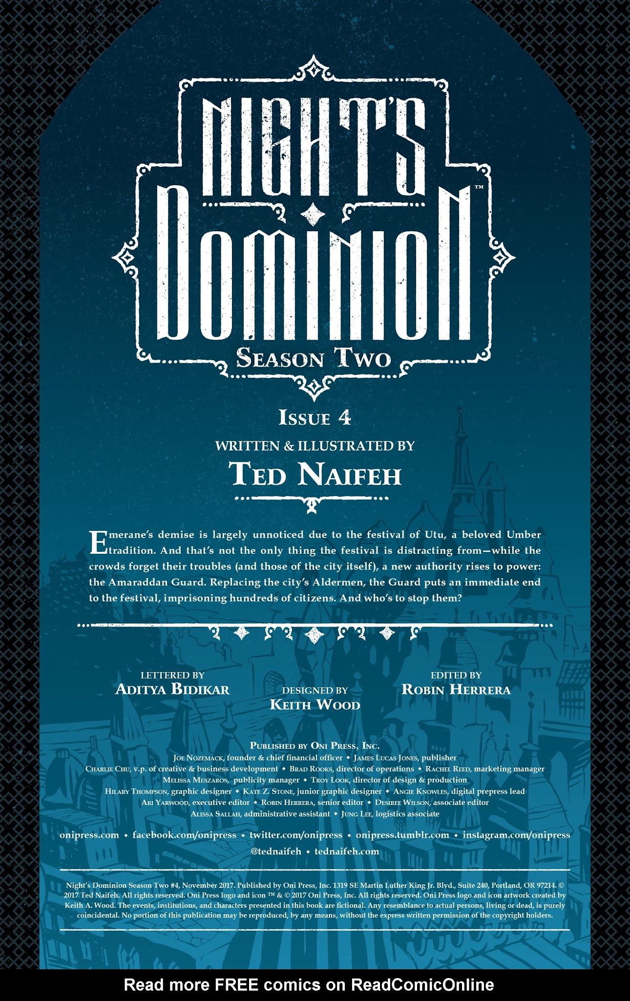 Read online Night's Dominion Season Two comic -  Issue #4 - 2
