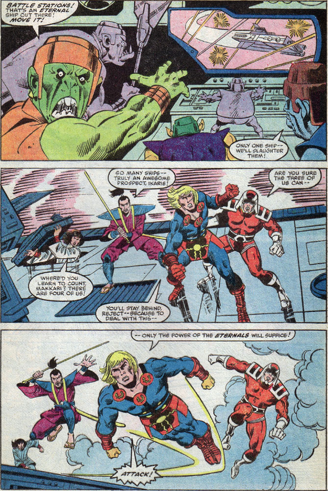 Read online Eternals (1985) comic -  Issue #4 - 15