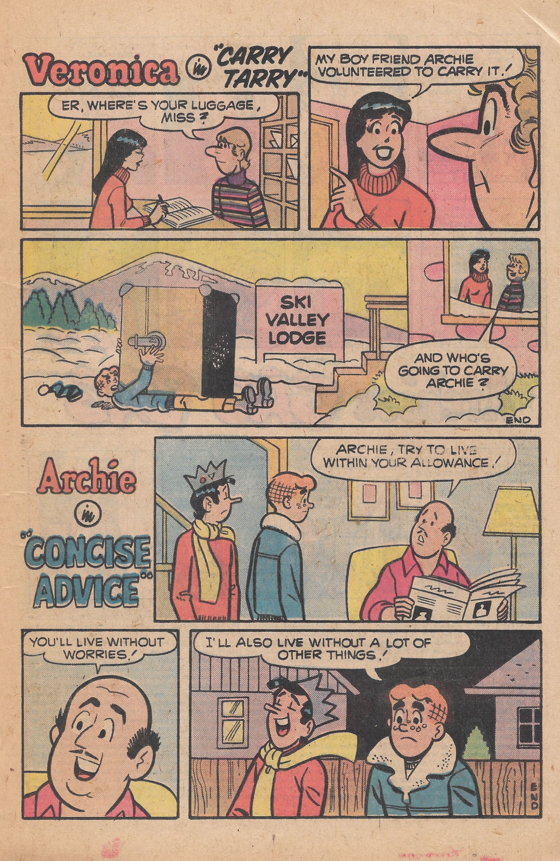 Read online Archie's Joke Book Magazine comic -  Issue #231 - 17