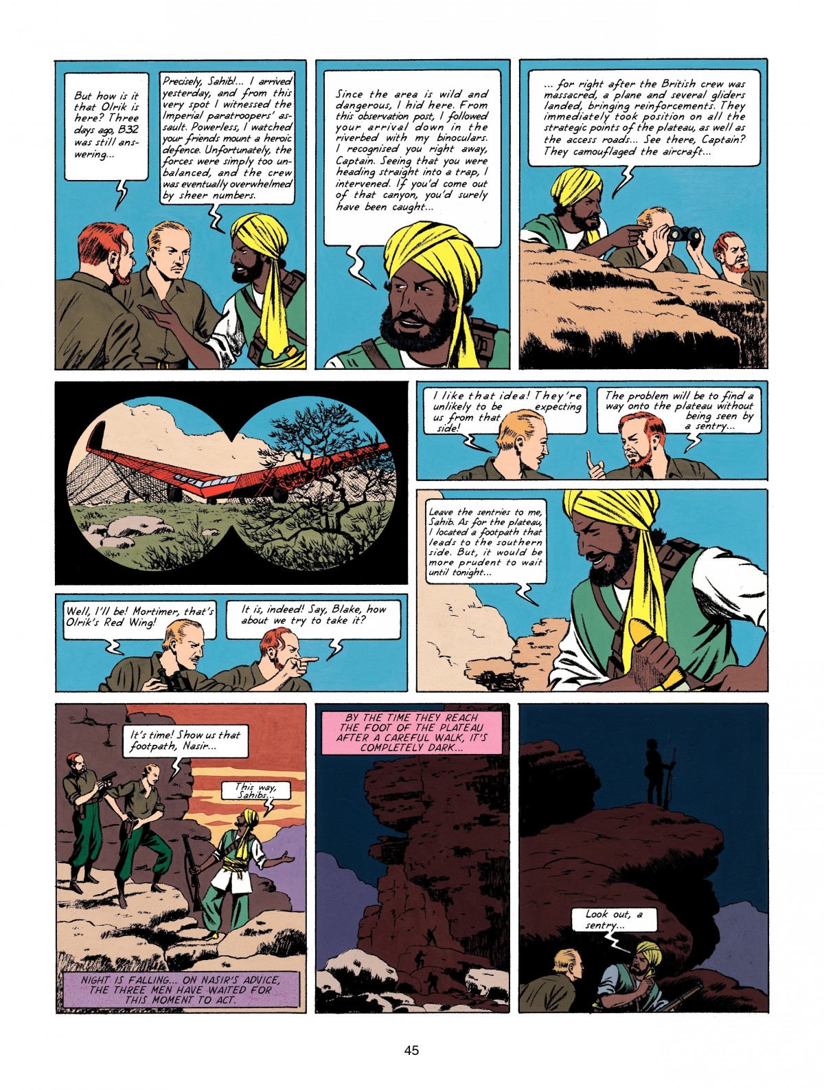 Read online Blake & Mortimer comic -  Issue #15 - 45