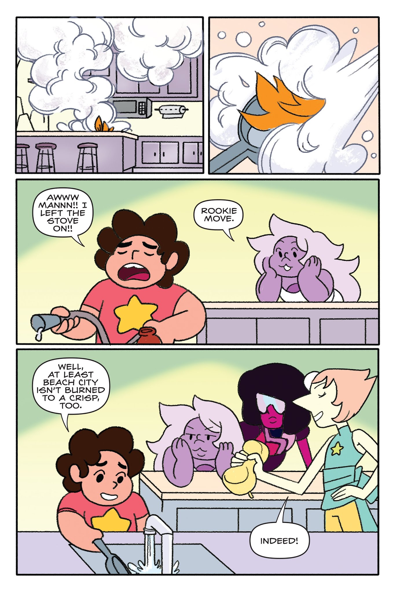Read online Steven Universe: Anti-Gravity comic -  Issue # TPB - 133