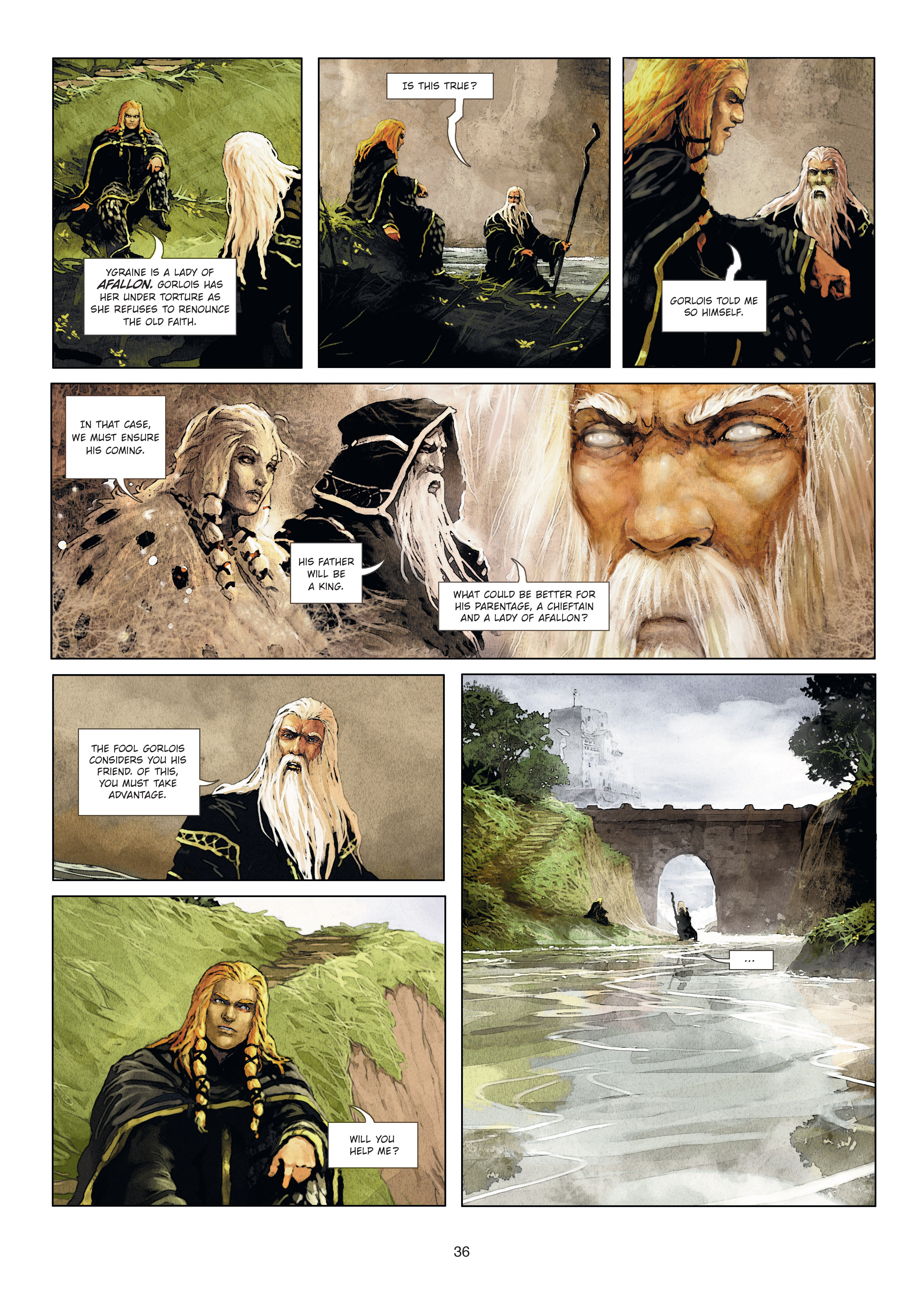 Read online Excalibur - The Chronicles comic -  Issue # TPB 1 - 35