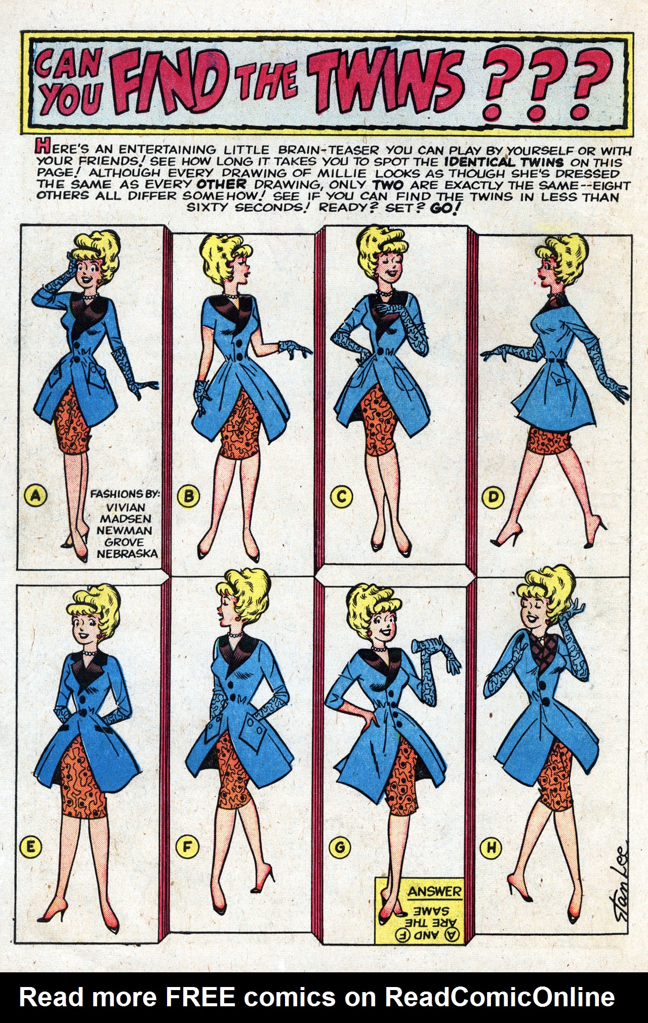 Read online Millie the Model comic -  Issue #98 - 10