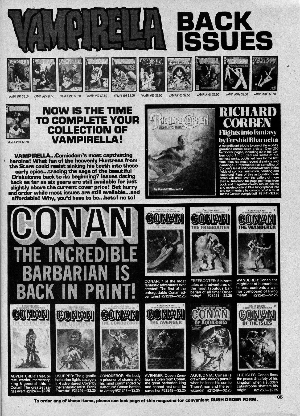 Read online Vampirella (1969) comic -  Issue #105 - 65