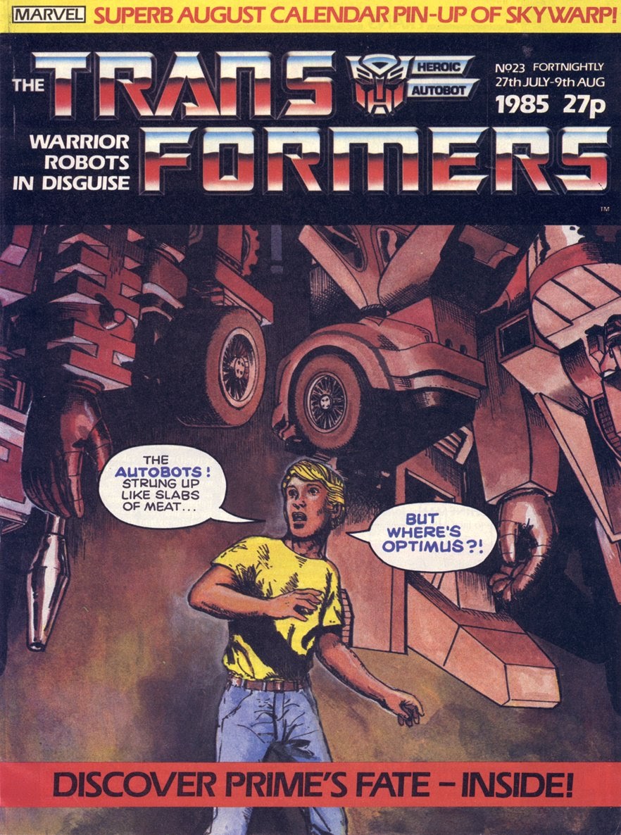 Read online The Transformers (UK) comic -  Issue #23 - 1