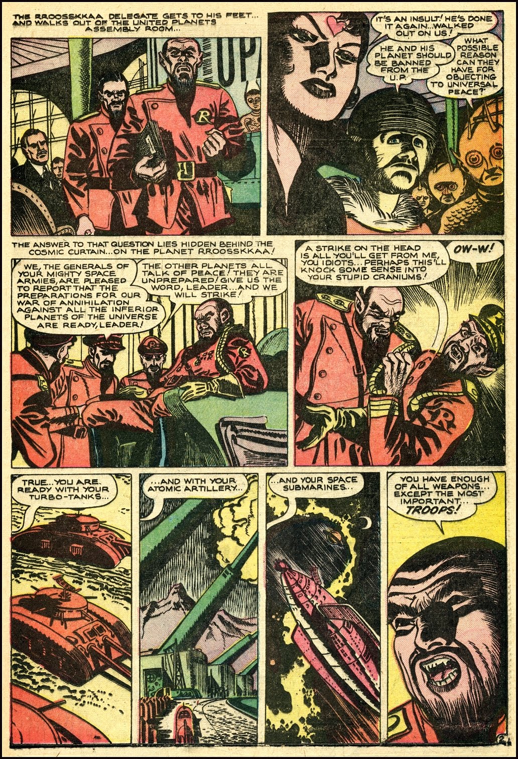 Read online Adventures into Weird Worlds comic -  Issue #25 - 23
