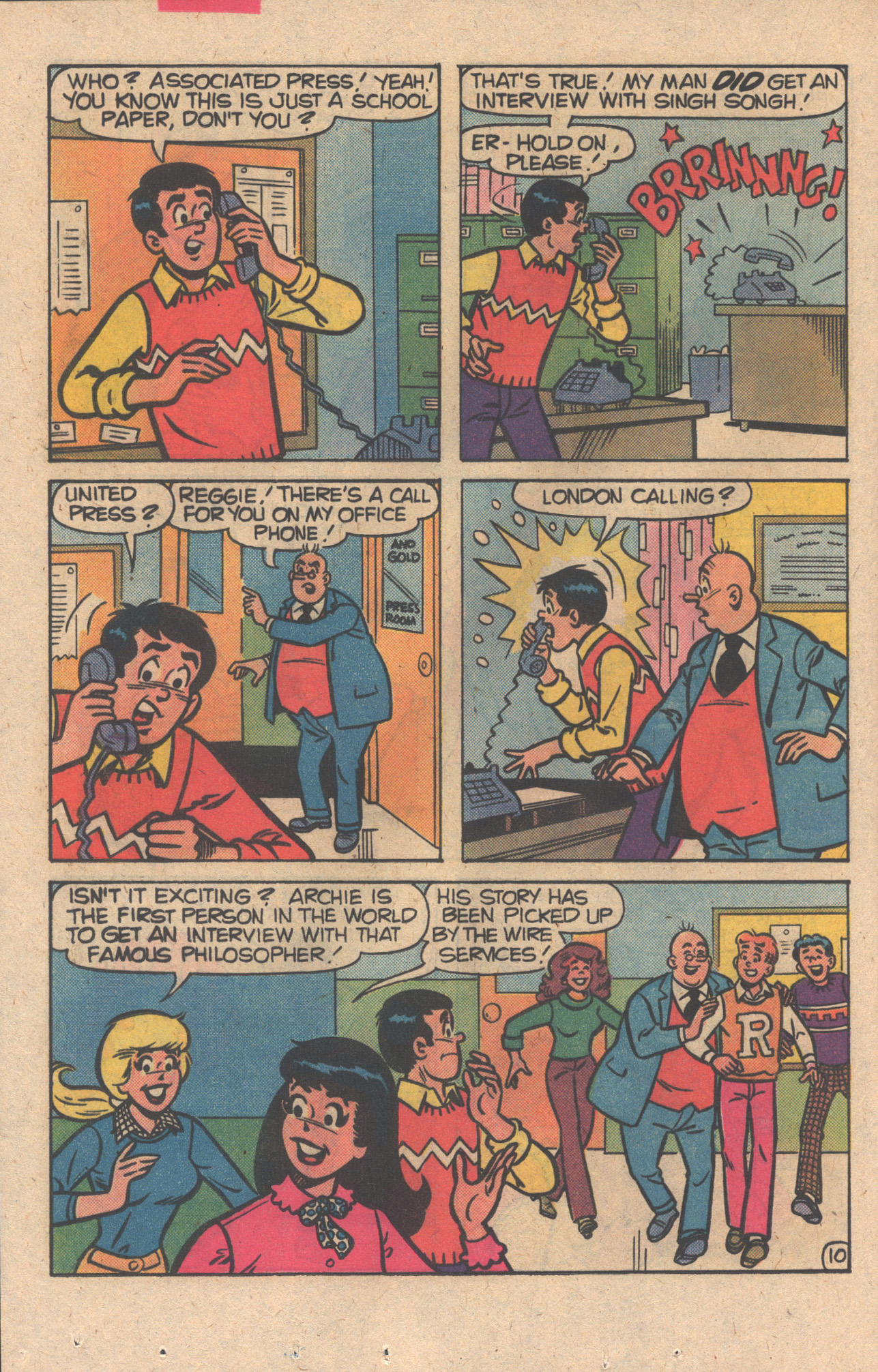 Read online Life With Archie (1958) comic -  Issue #225 - 16