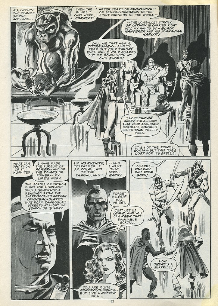 The Savage Sword Of Conan issue 195 - Page 54