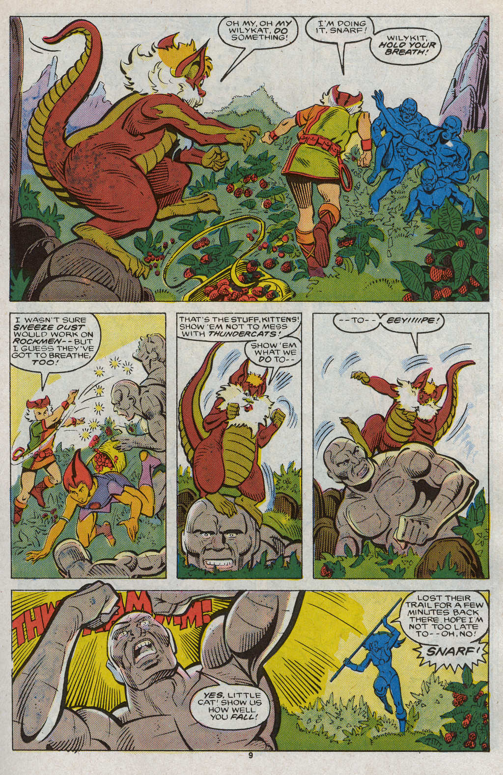 Read online ThunderCats (1985) comic -  Issue #9 - 15