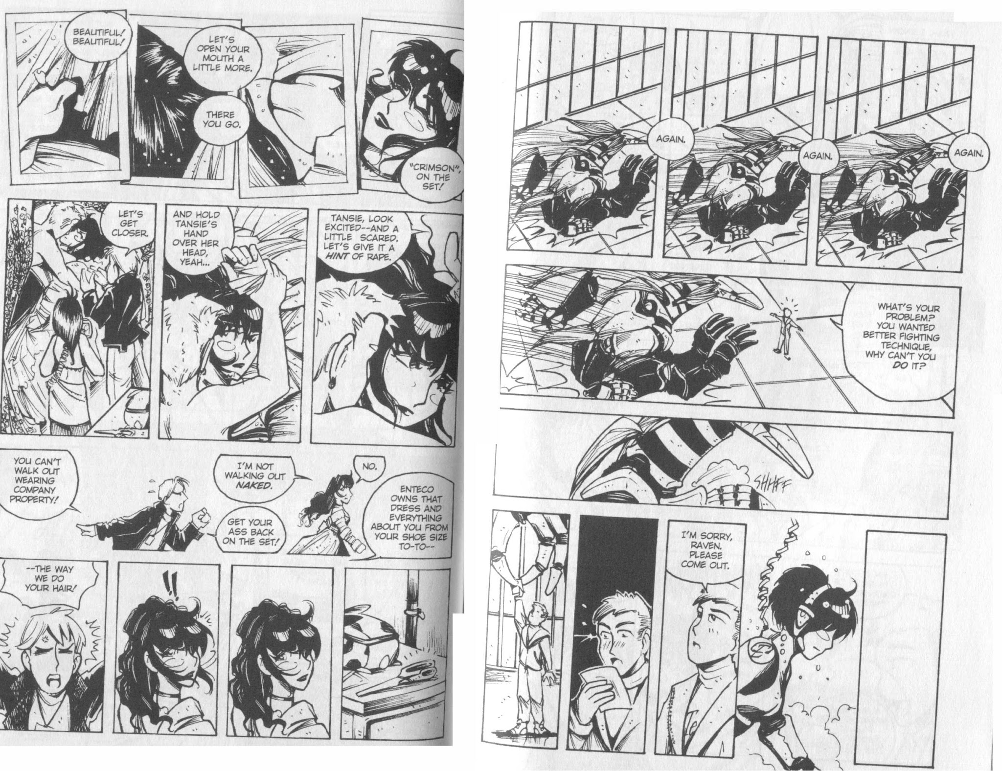 Read online Rumble Girls: Silky Warrior Tansie comic -  Issue #5 - 3