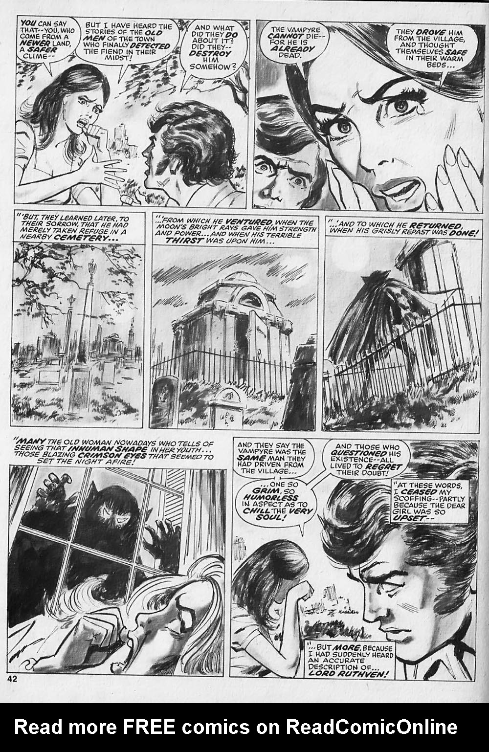 Read online Vampire Tales comic -  Issue #1 - 42