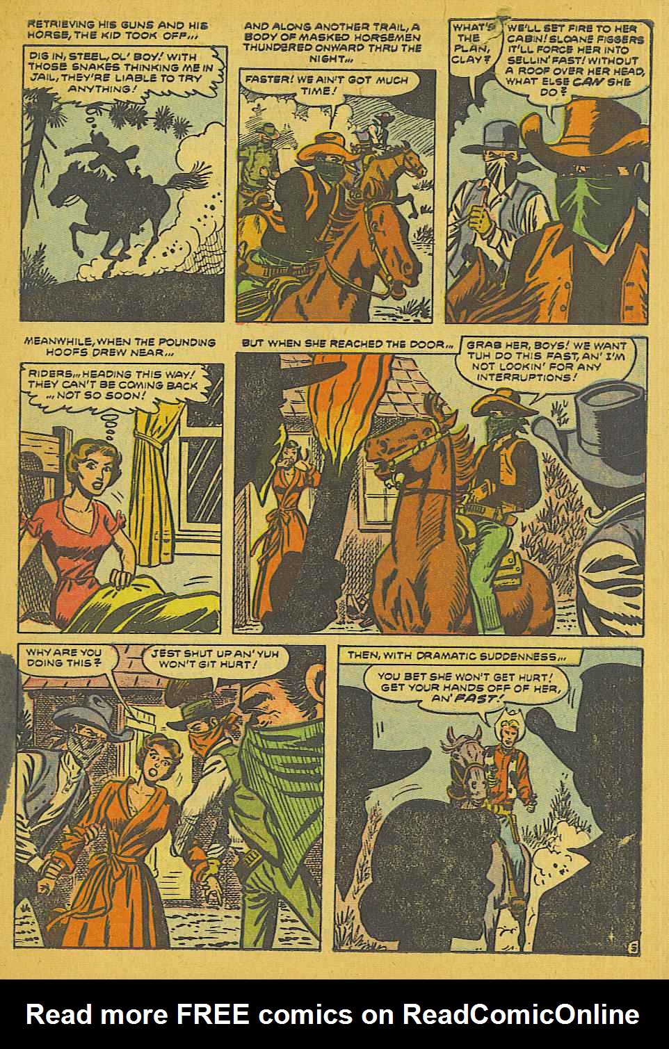 Read online Wild Western comic -  Issue #38 - 7