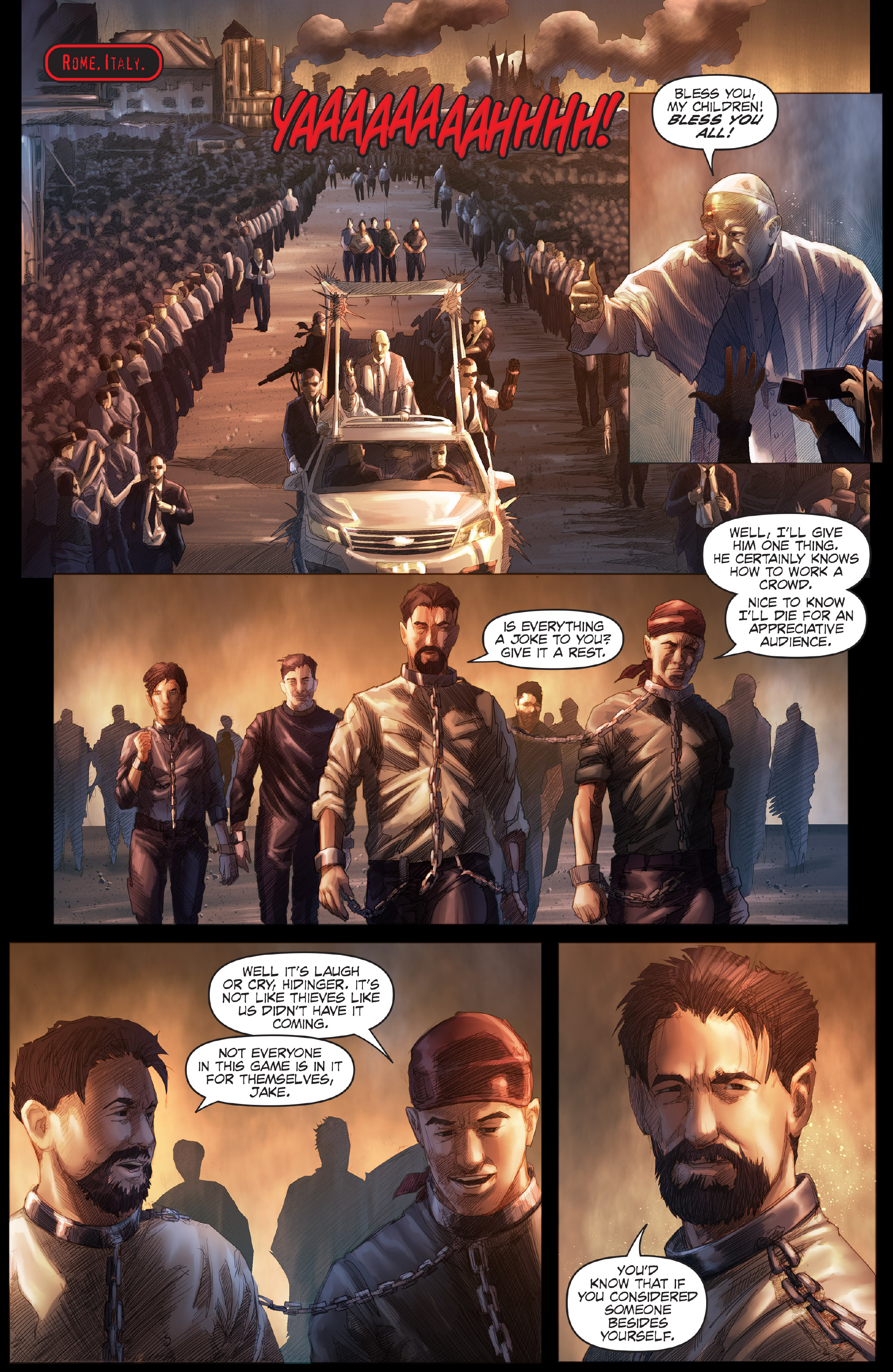 Read online Afterburn: Crossfire comic -  Issue #4 - 2