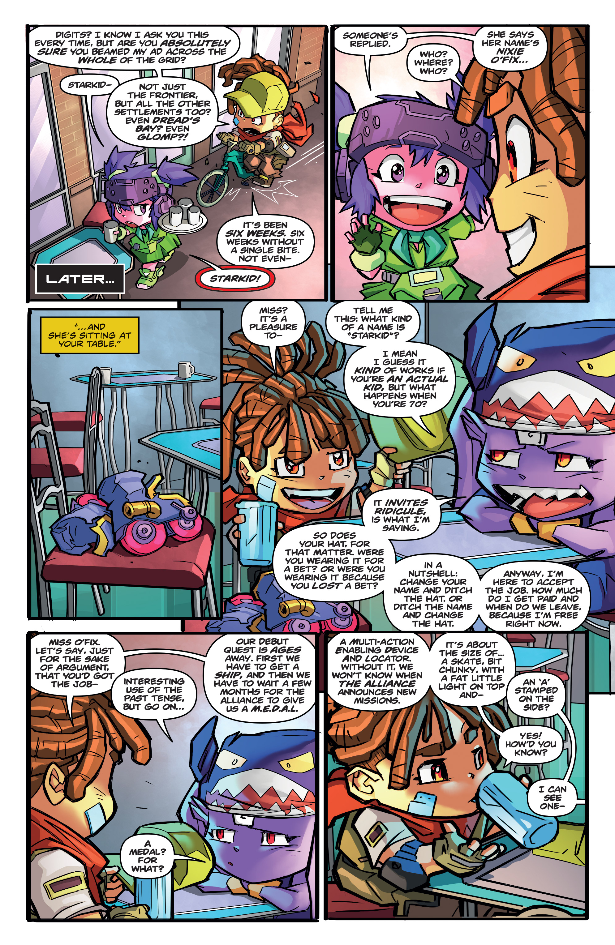 Read online Starcadia Quest comic -  Issue #1 - 12