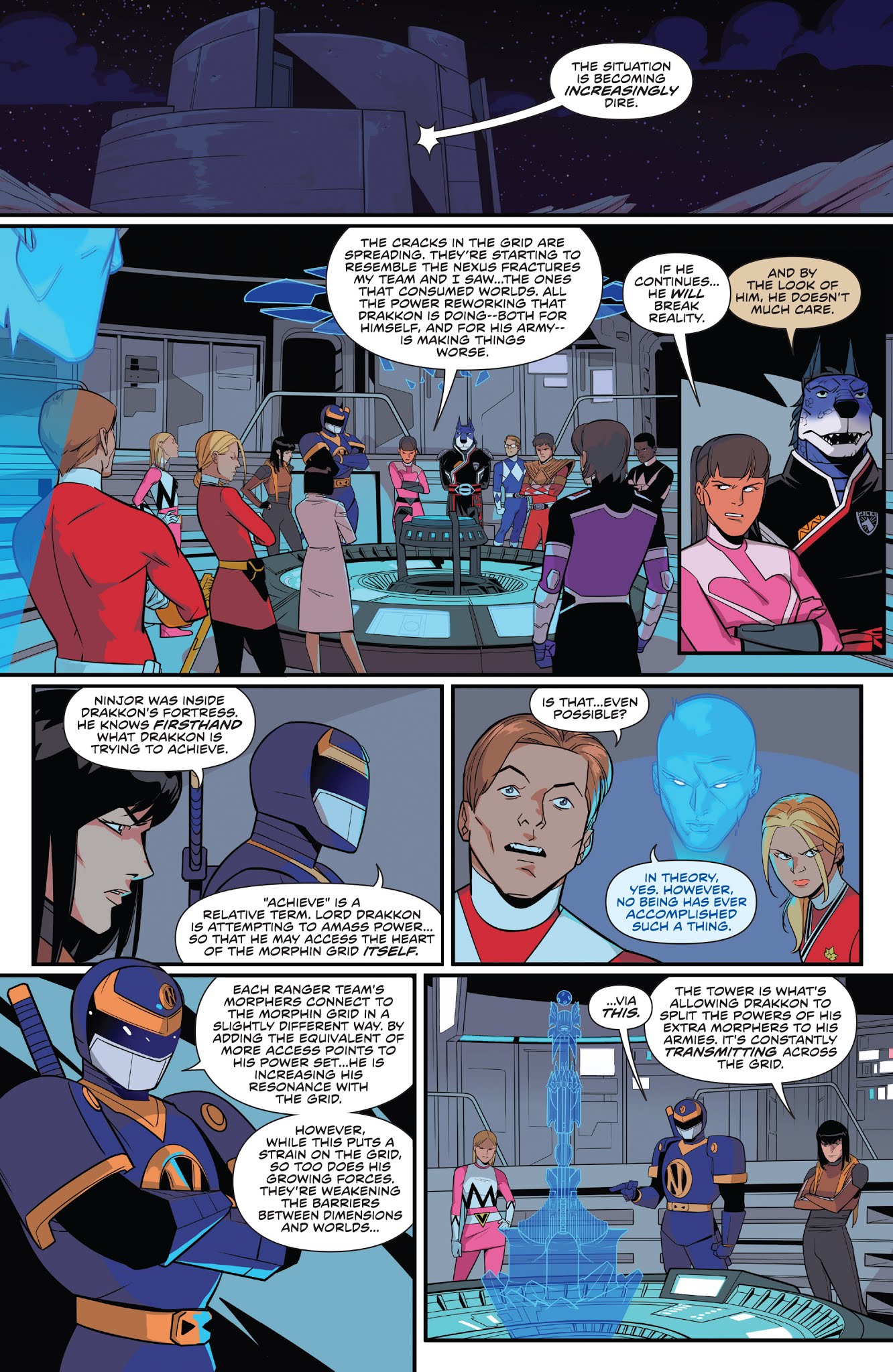 Read online Mighty Morphin Power Rangers comic -  Issue #29 - 4