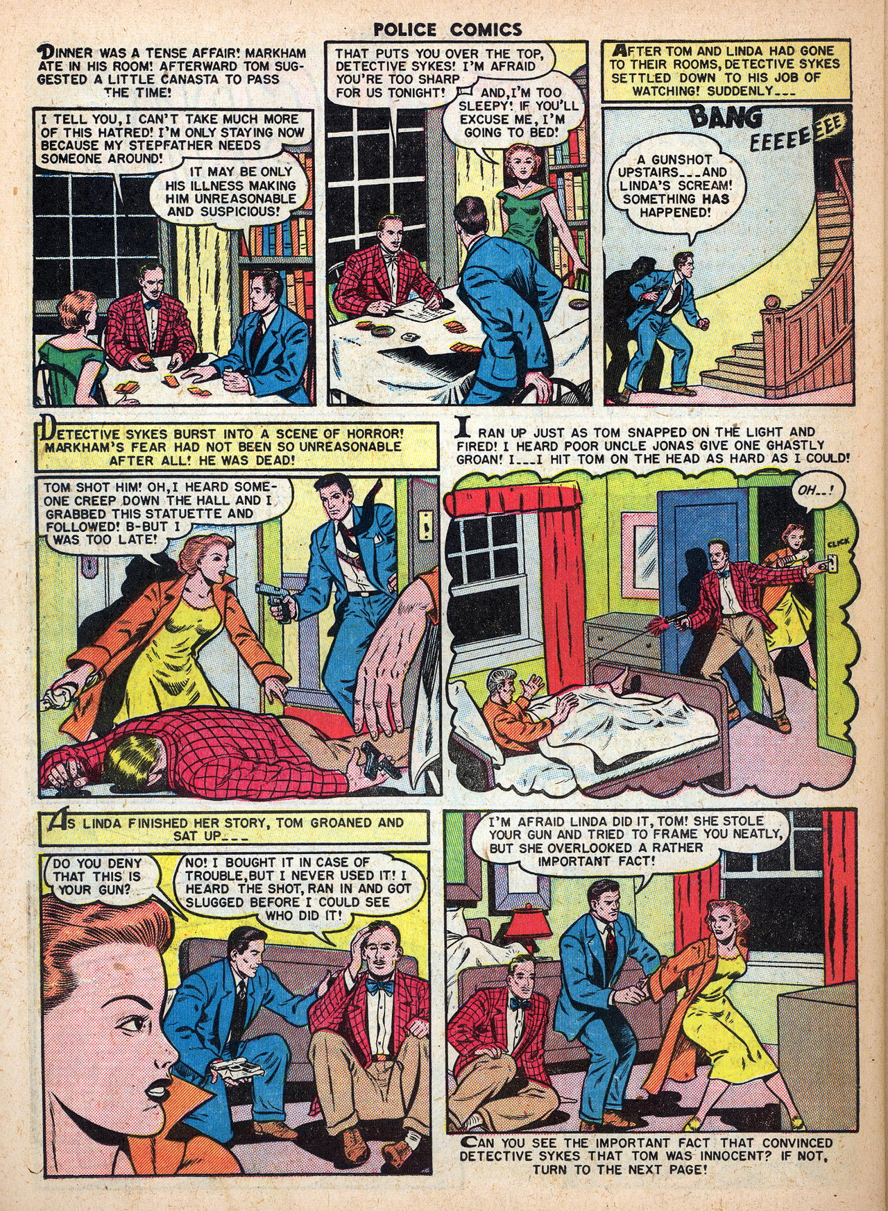 Read online Police Comics comic -  Issue #104 - 34