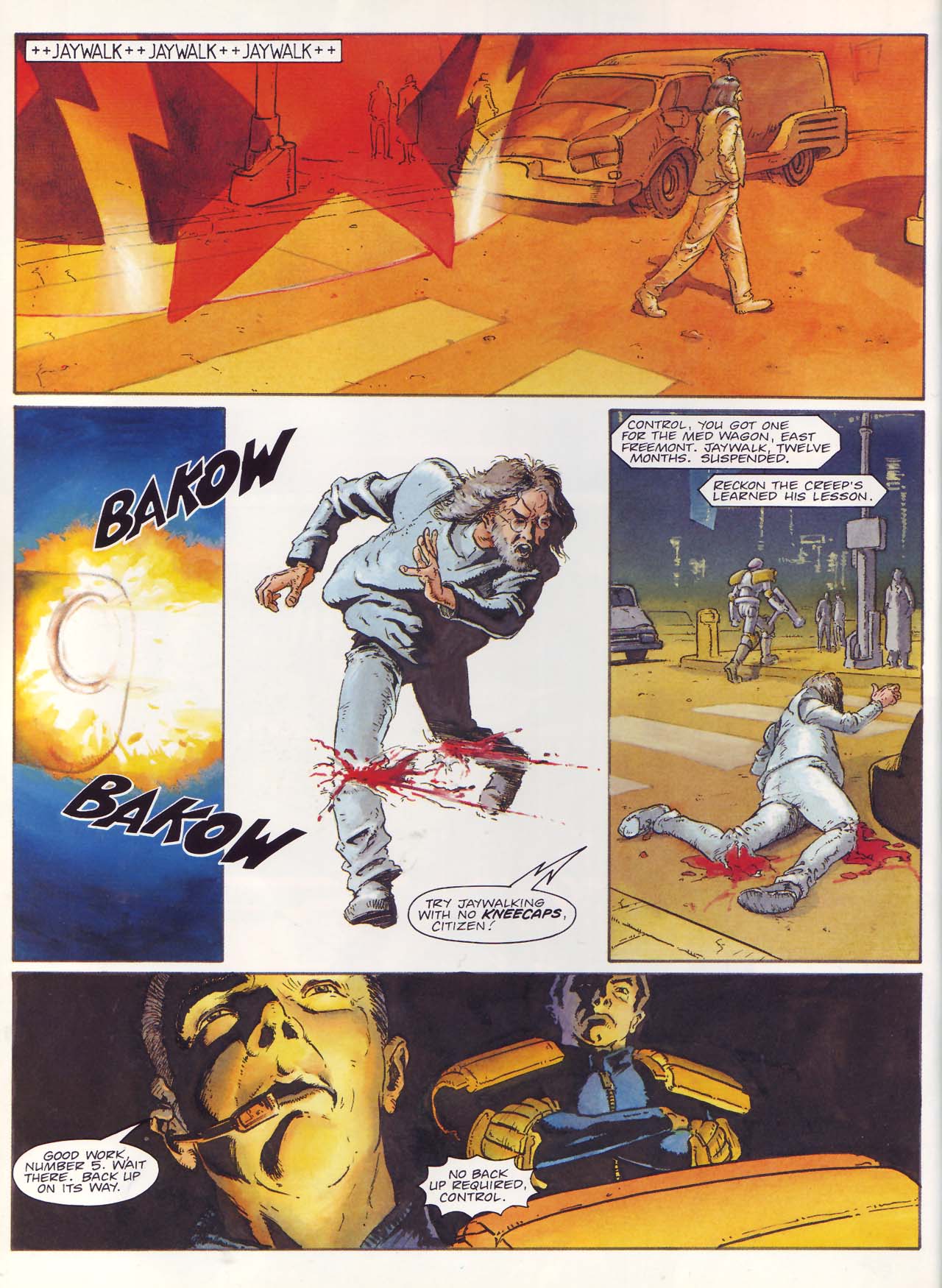 Read online Judge Dredd: Mechanismo comic -  Issue # TPB - 81