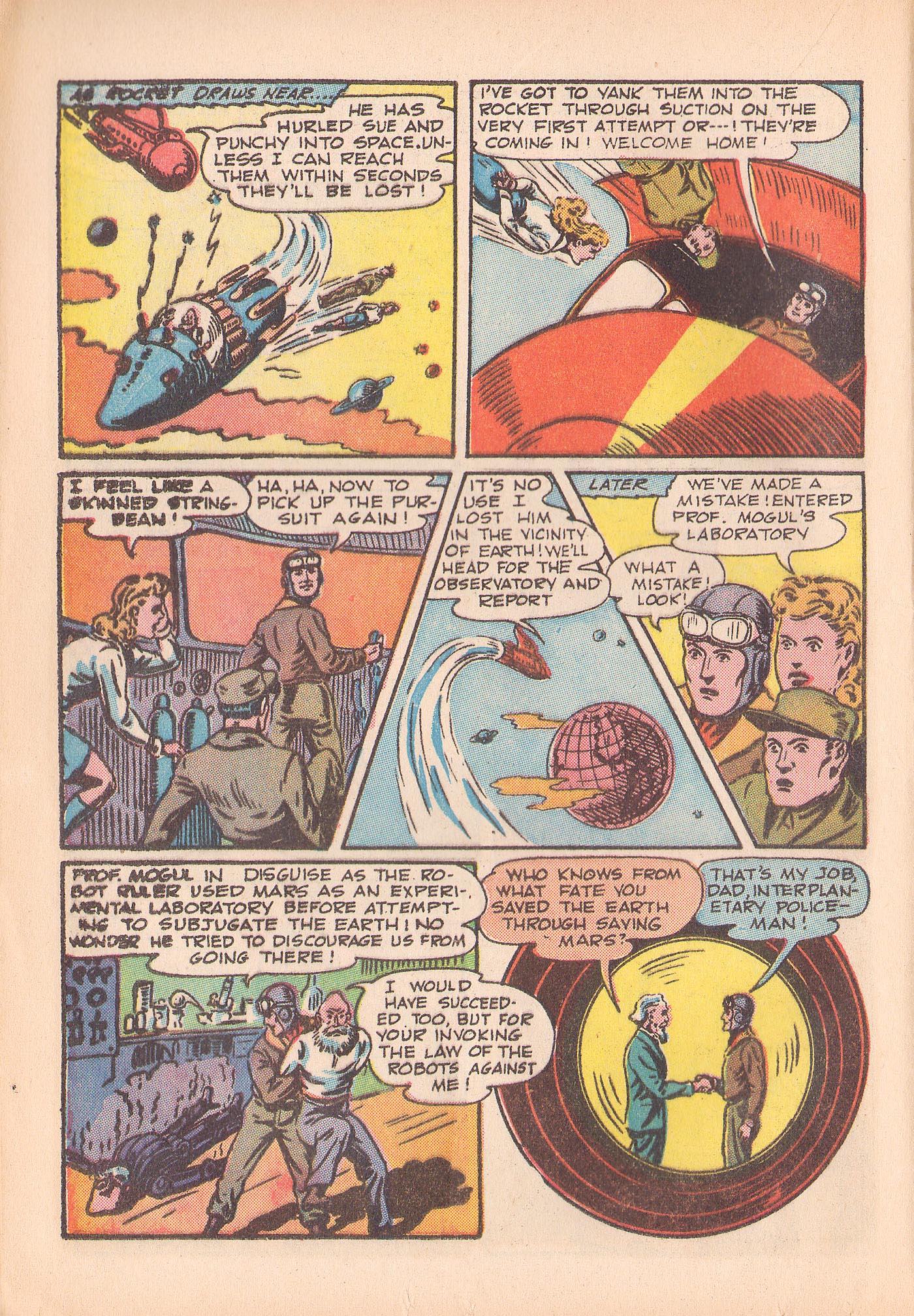 Read online Rocket Kelly (1945) comic -  Issue #2 - 22
