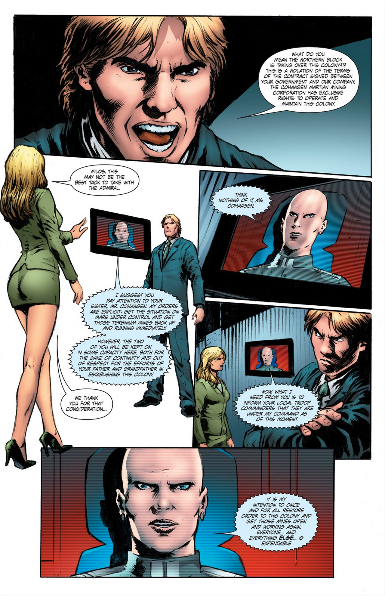 Read online Total Recall comic -  Issue #4 - 9