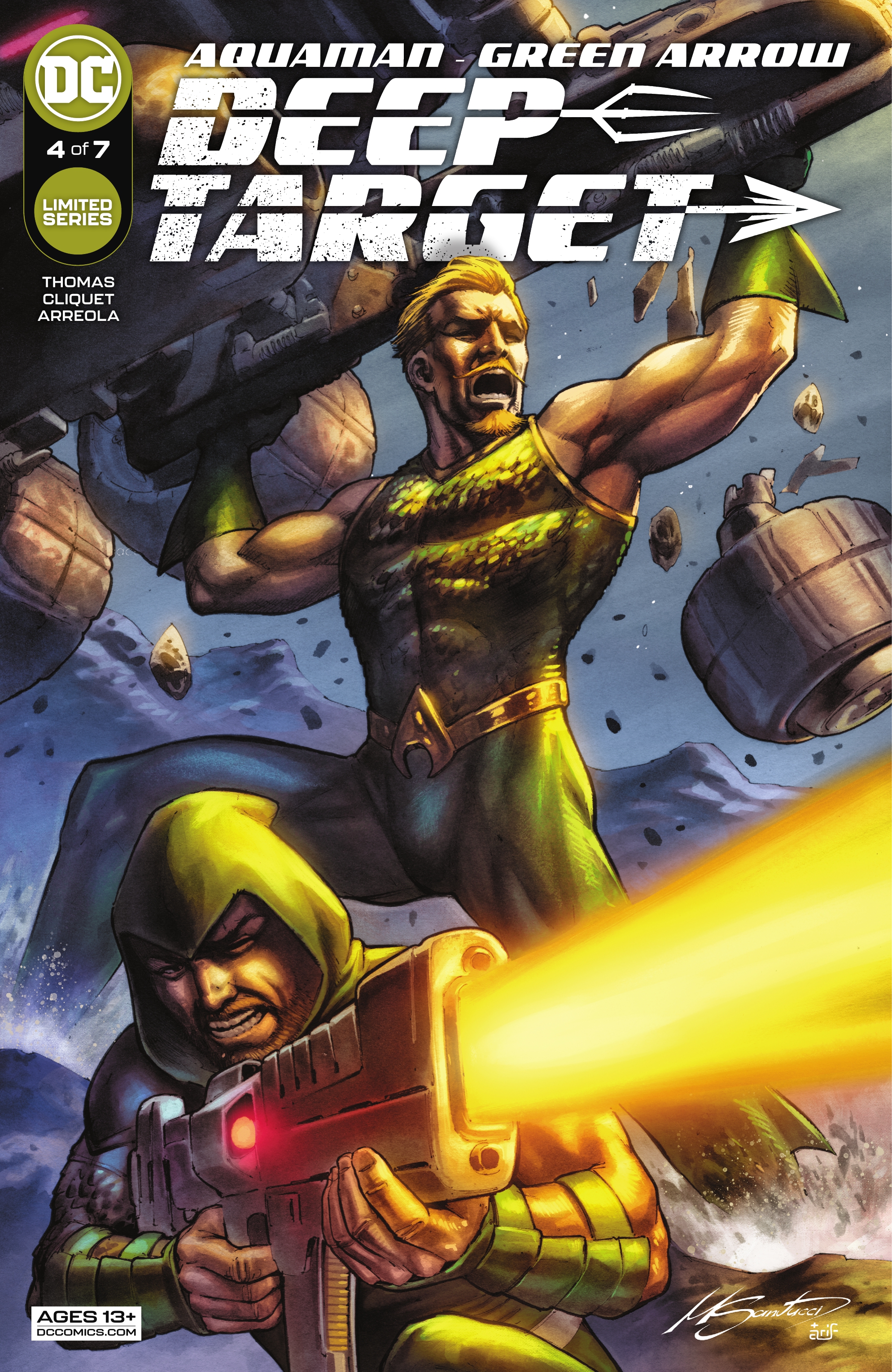 Read online Aquaman/Green Arrow - Deep Target comic -  Issue #4 - 1