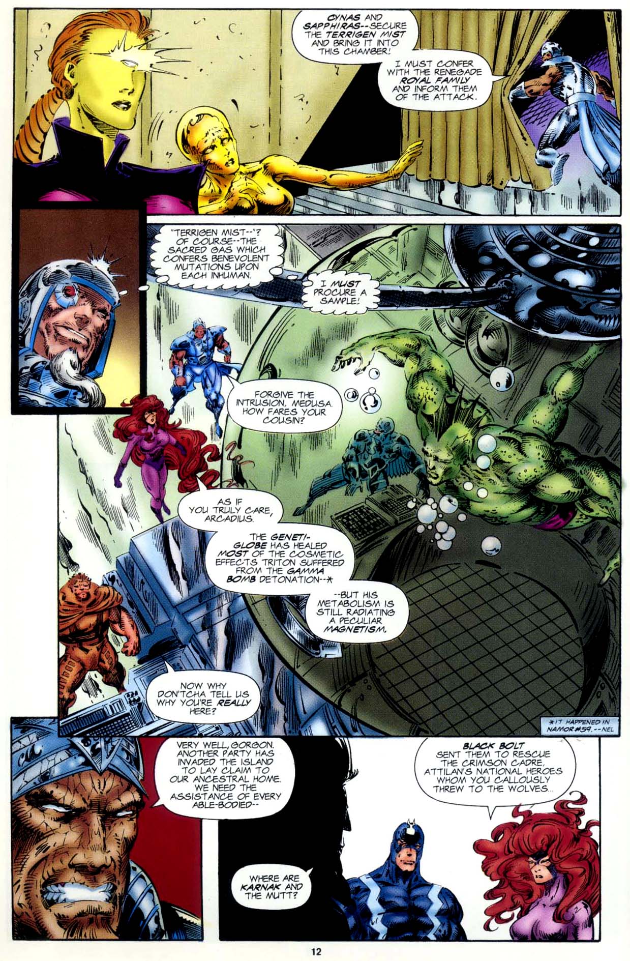 Read online Fantastic Four: Atlantis Rising comic -  Issue #2 - 12