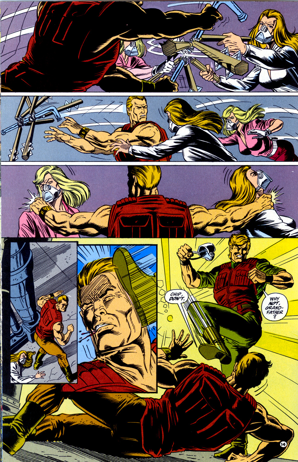 Read online Doc Savage (1988) comic -  Issue #8 - 16