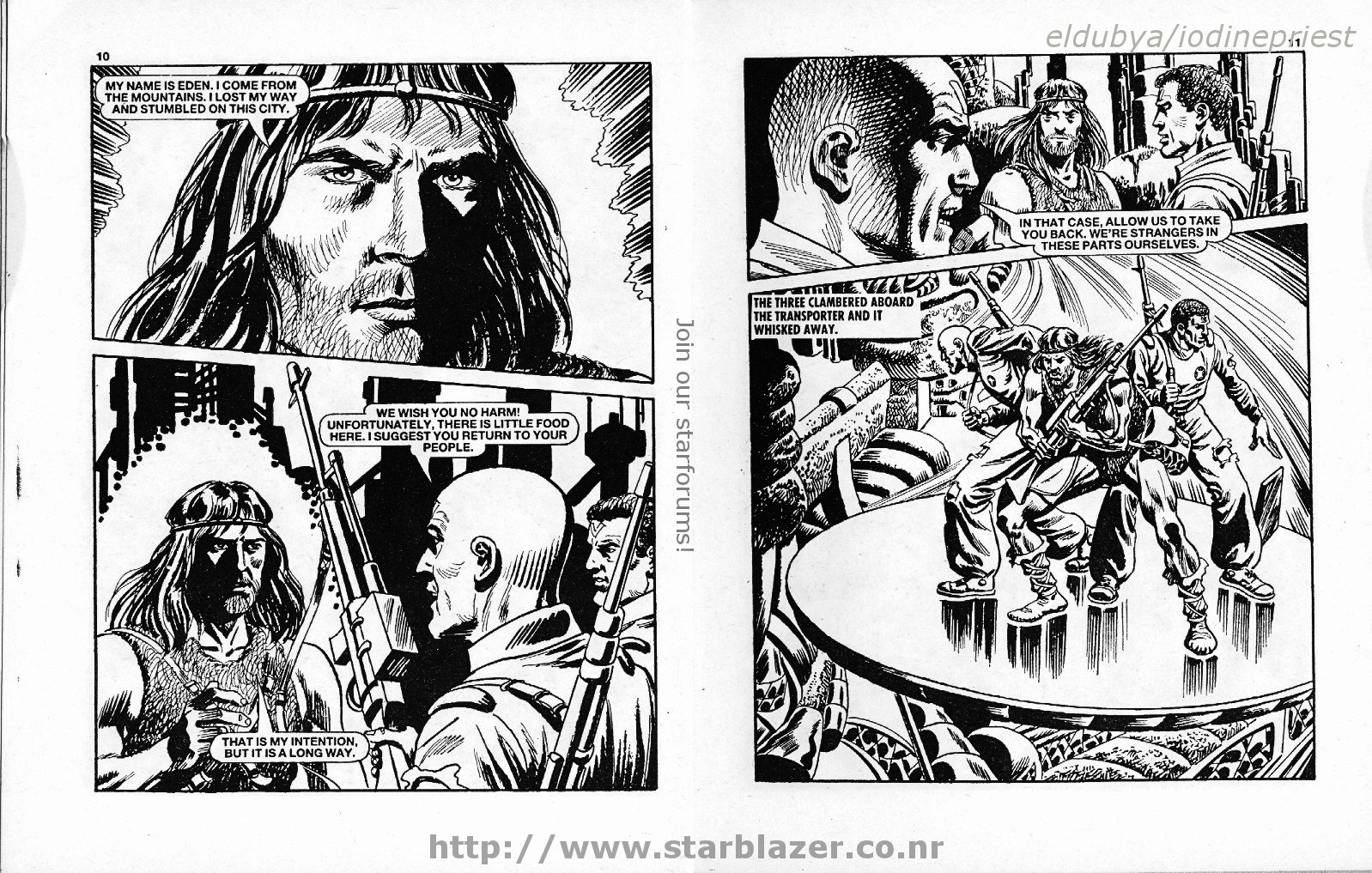 Read online Starblazer comic -  Issue #180 - 7