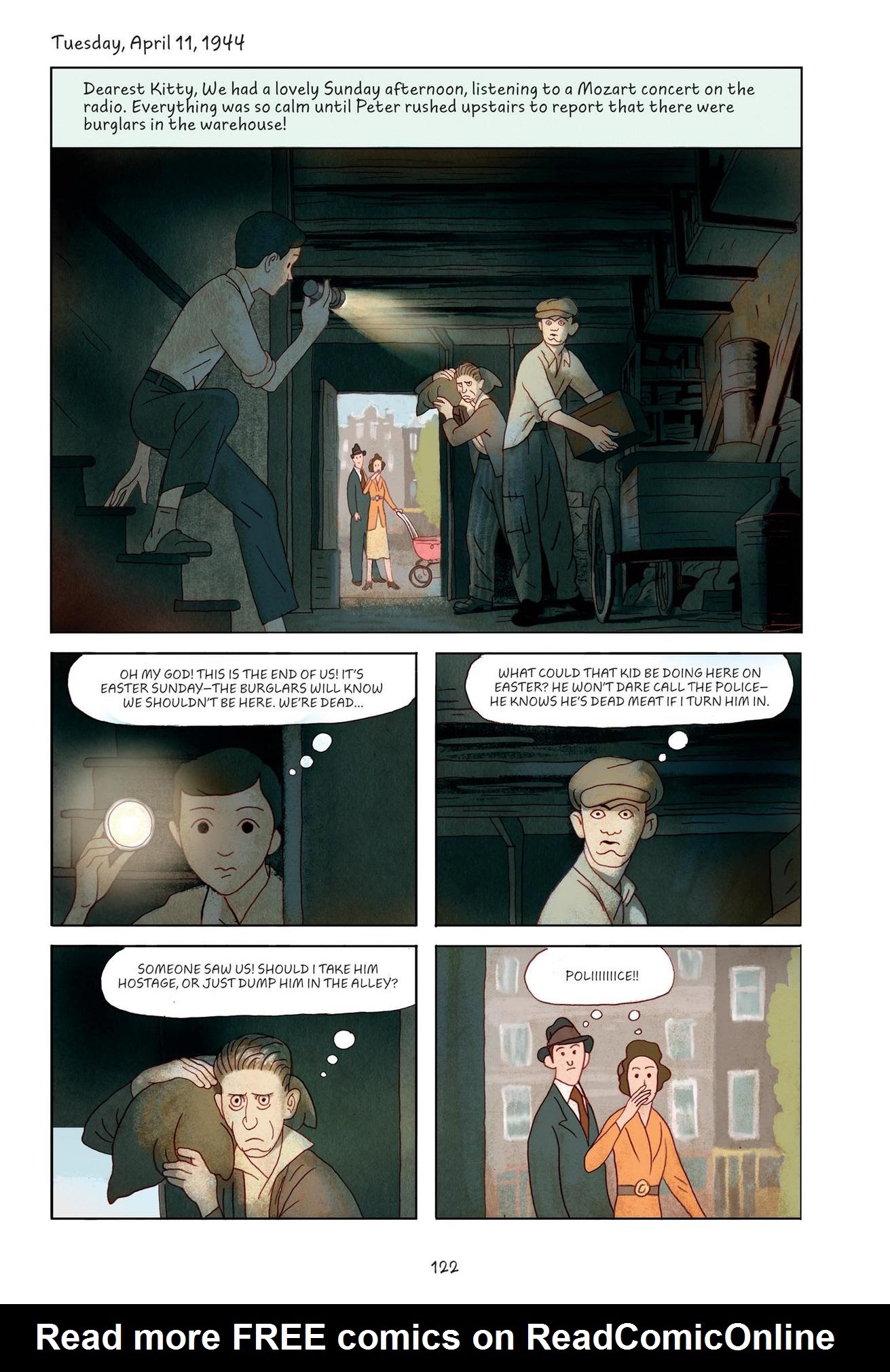 Read online Anne Frank’s Diary: The Graphic Adaptation comic -  Issue # TPB - 120