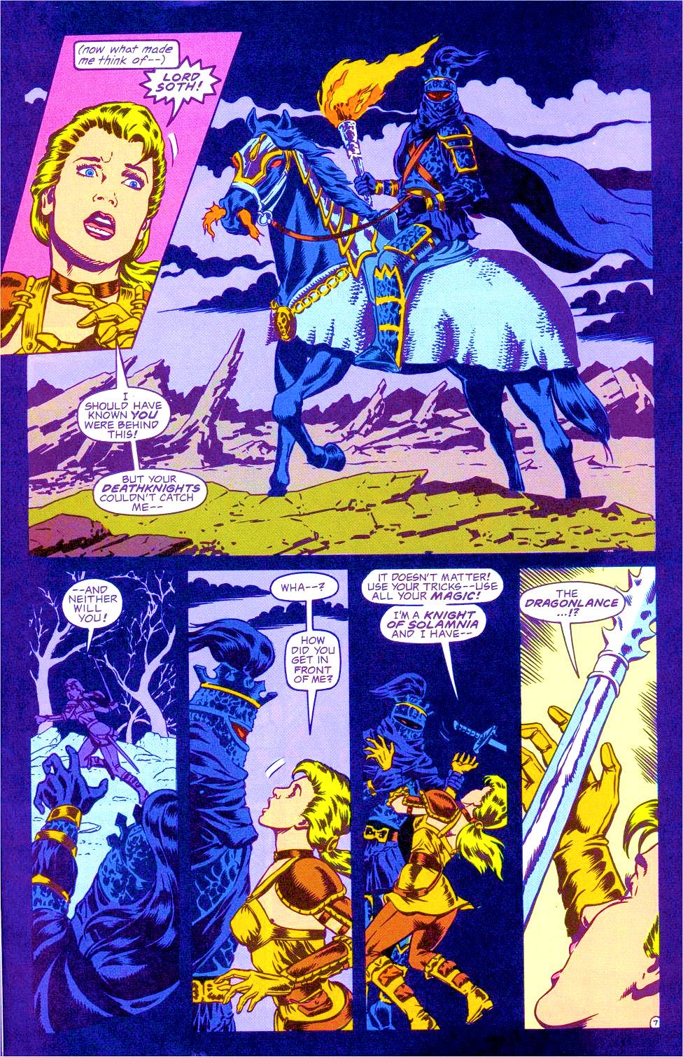 Read online Dragonlance comic -  Issue #2 - 8