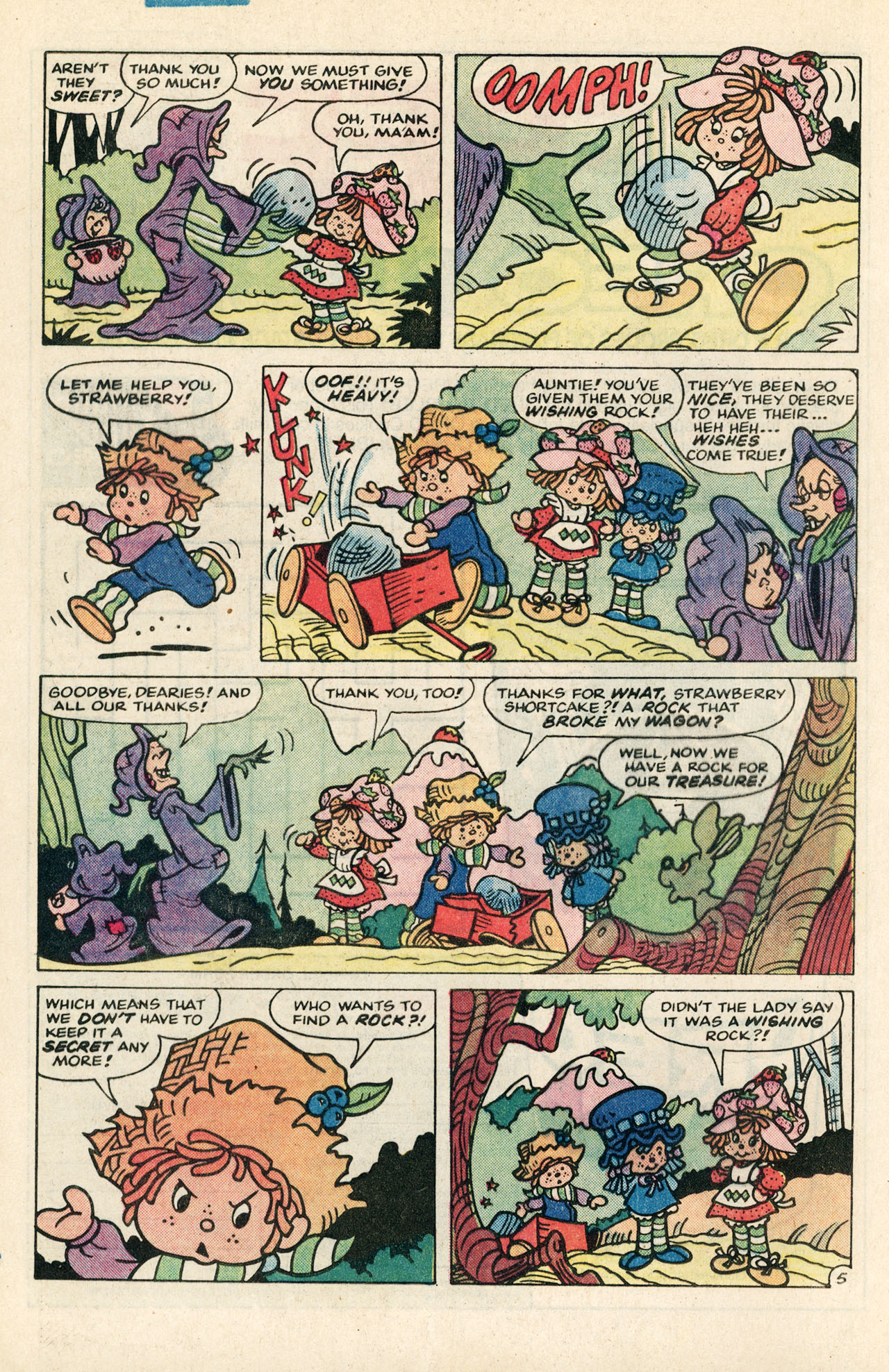Read online Strawberry Shortcake (1985) comic -  Issue #3 - 8
