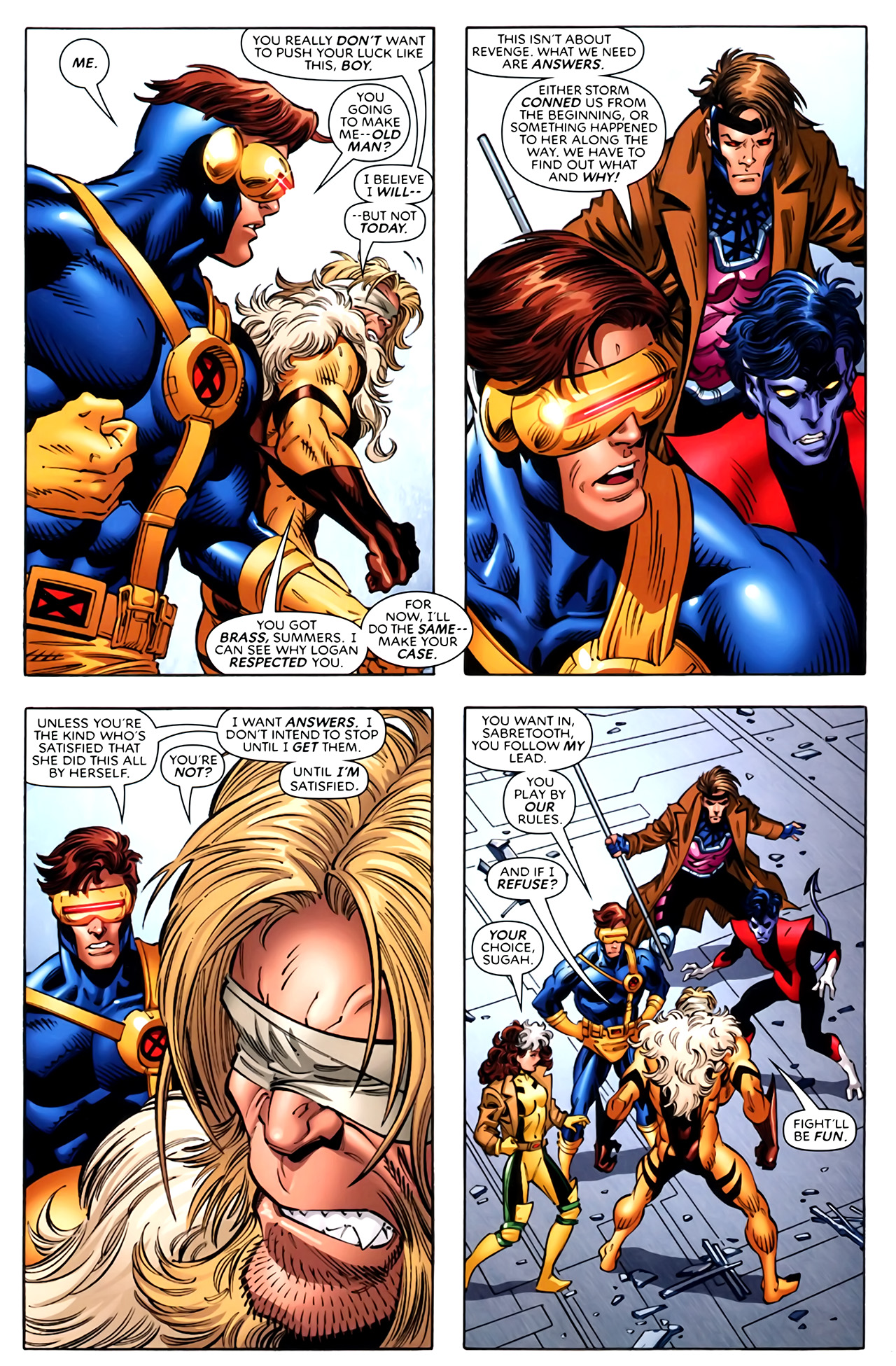 Read online X-Men Forever (2009) comic -  Issue #4 - 12