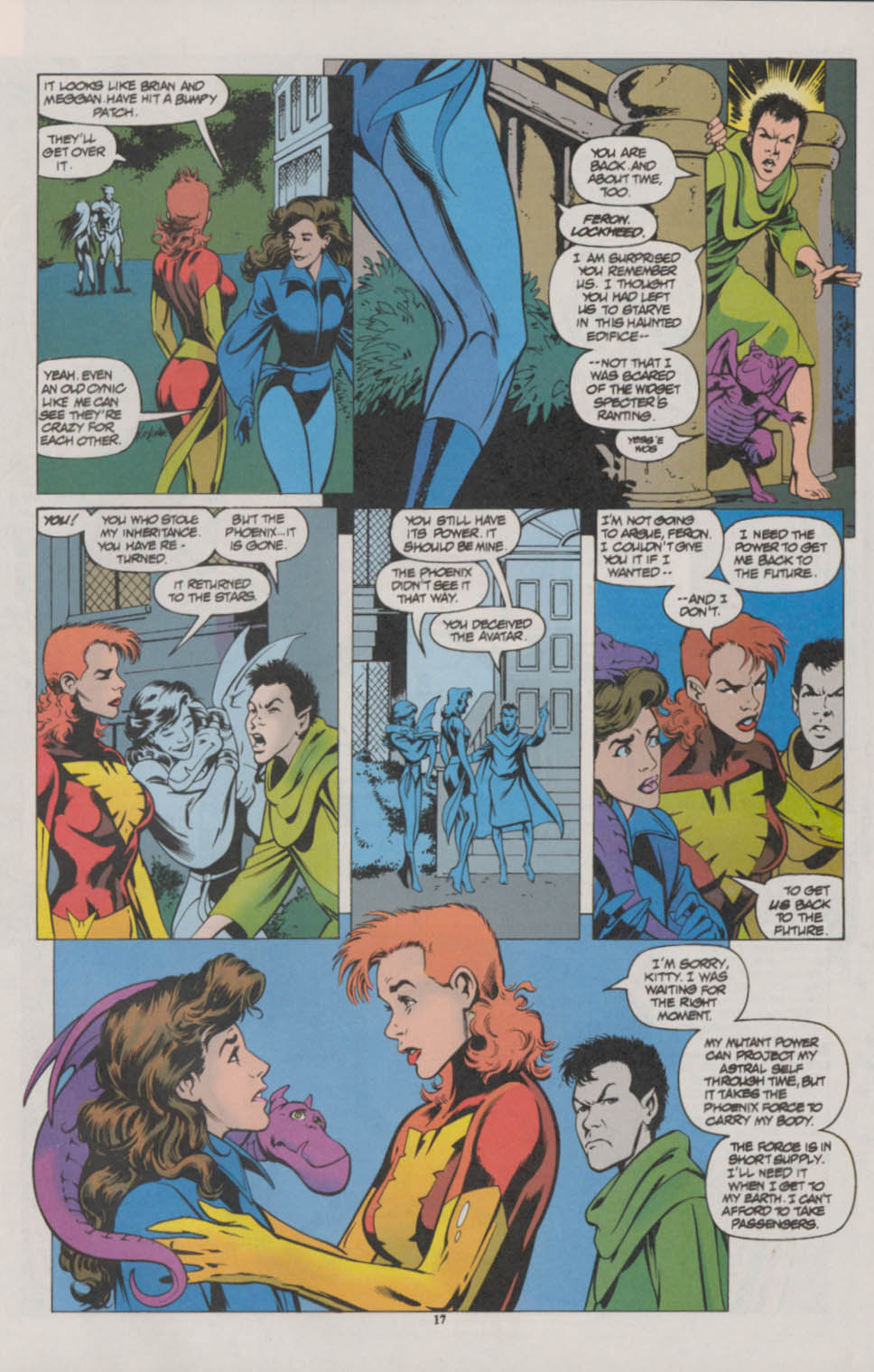 Read online Excalibur (1988) comic -  Issue #66 - 12