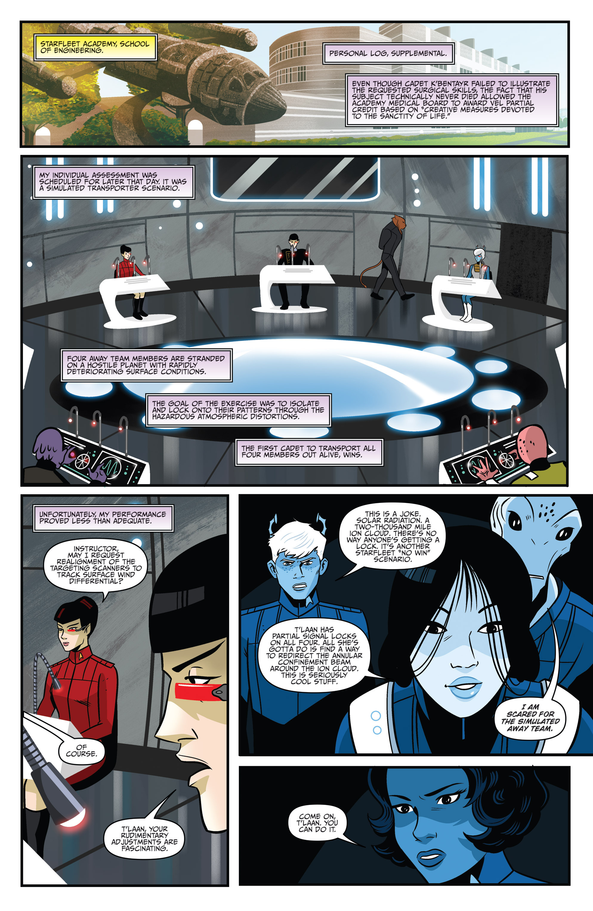 Read online Star Trek: Starfleet Academy (2015) comic -  Issue #3 - 10