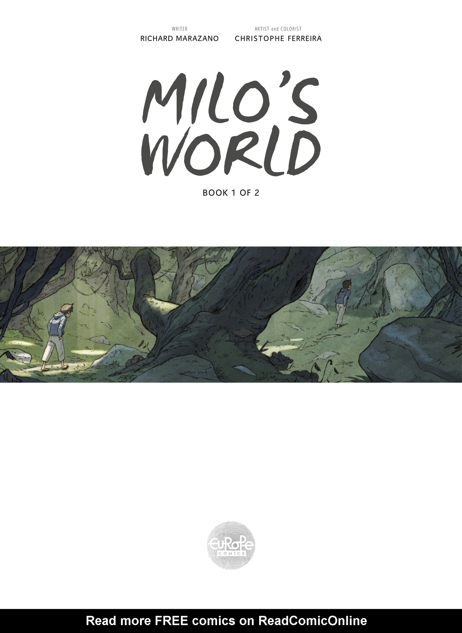 Read online Milo's World comic -  Issue #1 - 2