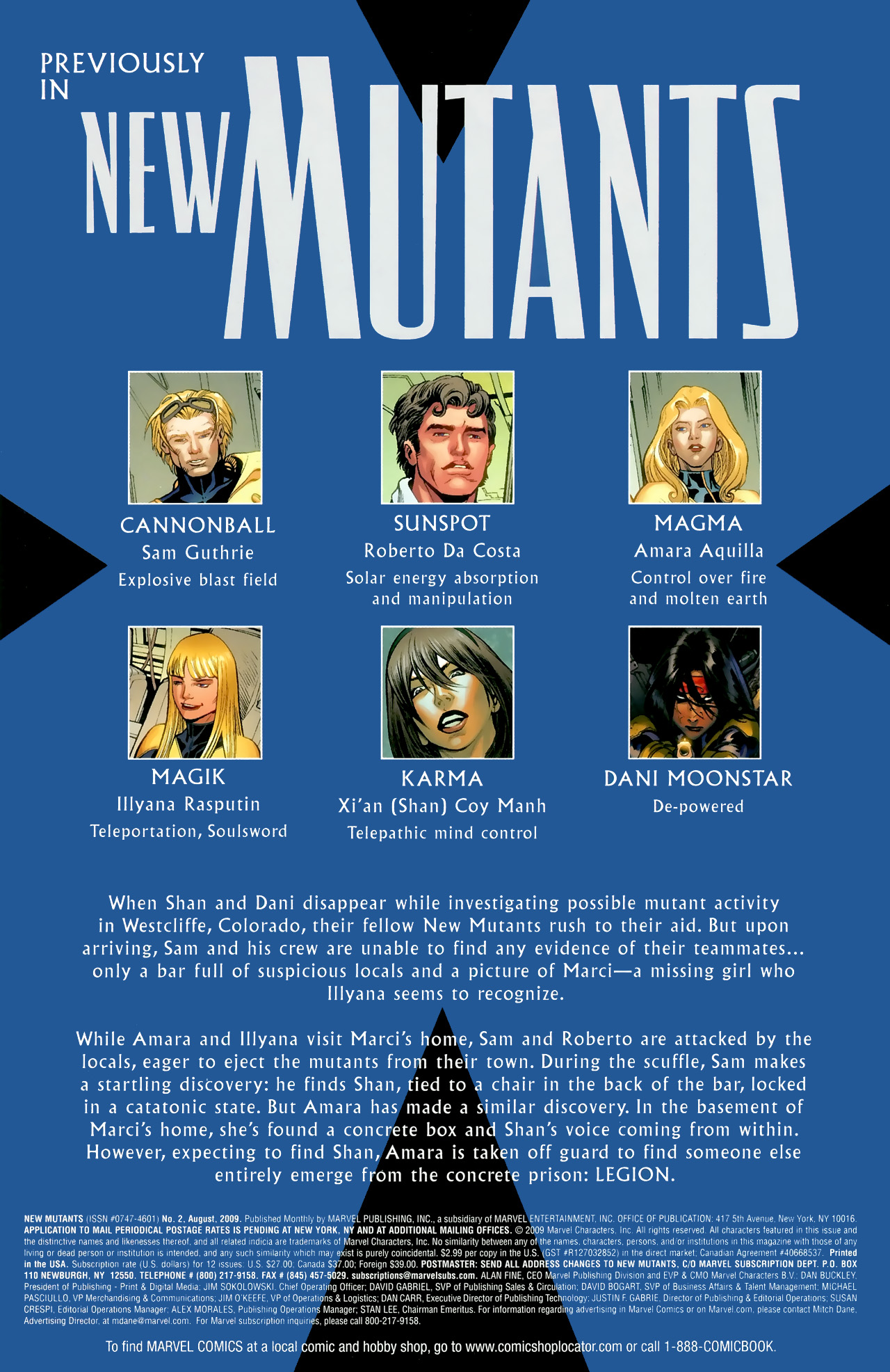 Read online New Mutants (2009) comic -  Issue #2 - 4