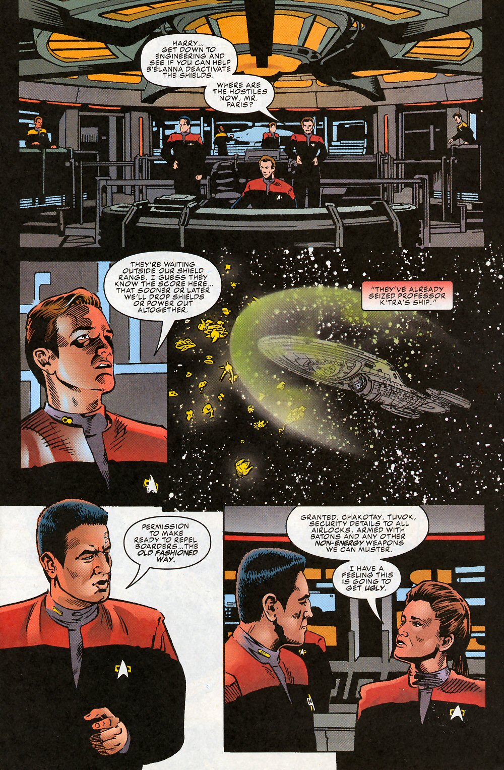 Read online Star Trek: Voyager comic -  Issue #9 - 14
