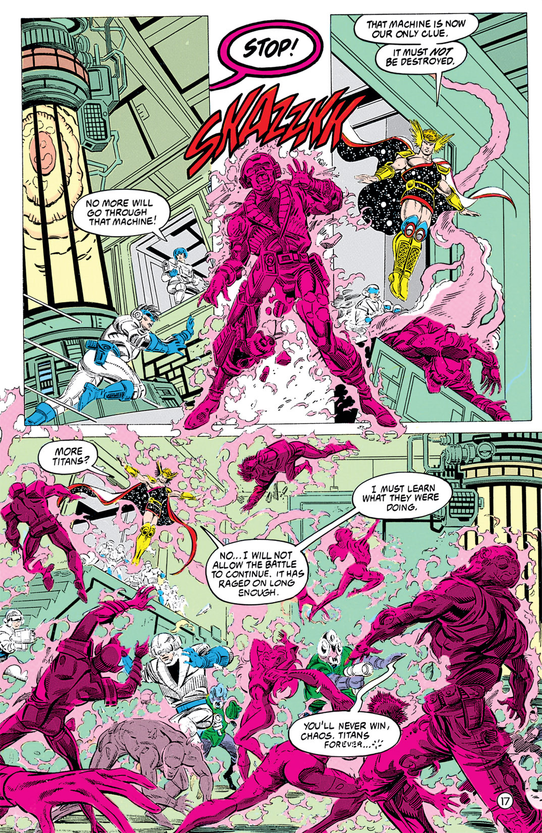 Read online The New Titans (1988) comic -  Issue #80 - 18