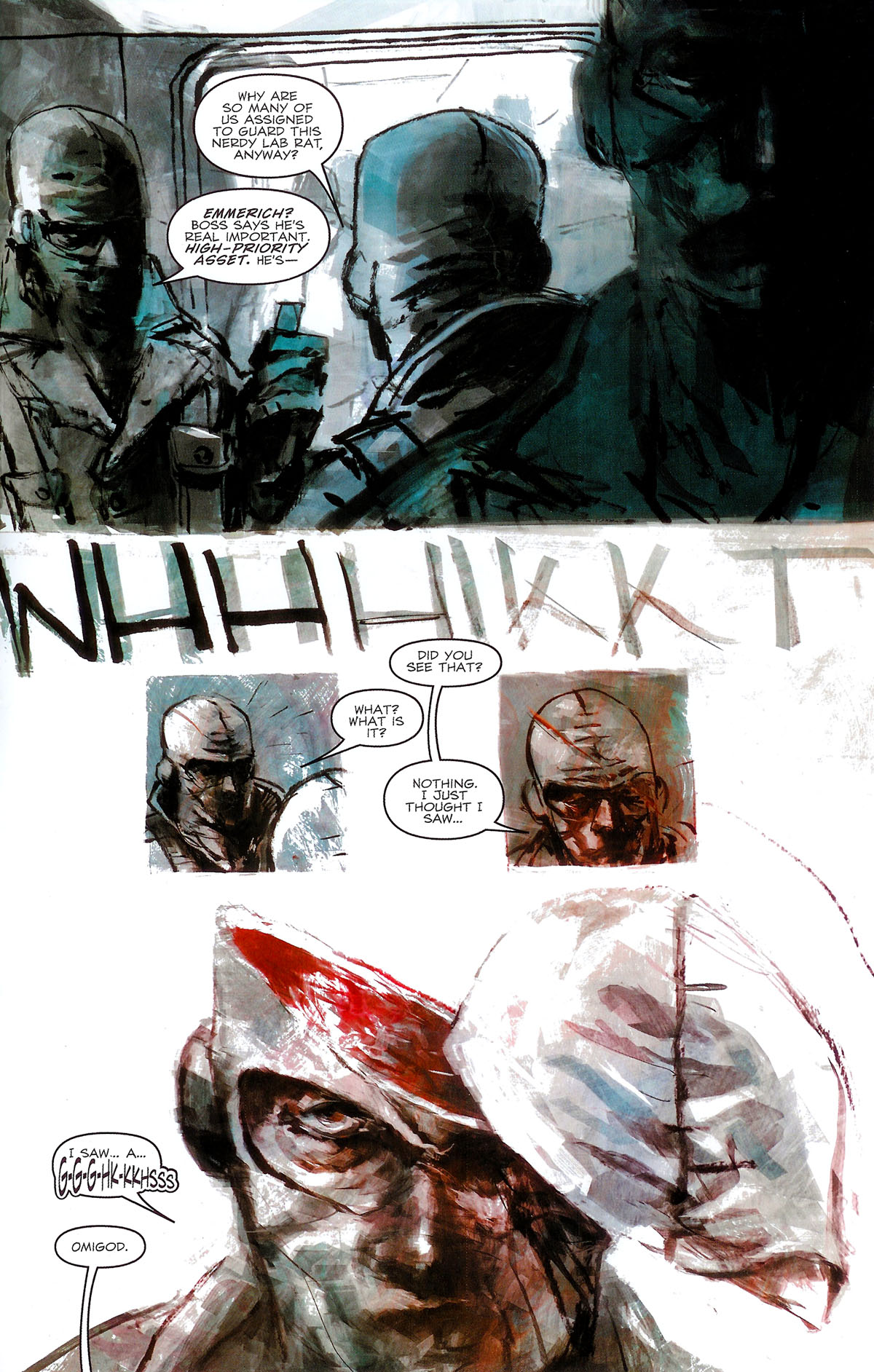 Read online Metal Gear Solid comic -  Issue #5 - 15